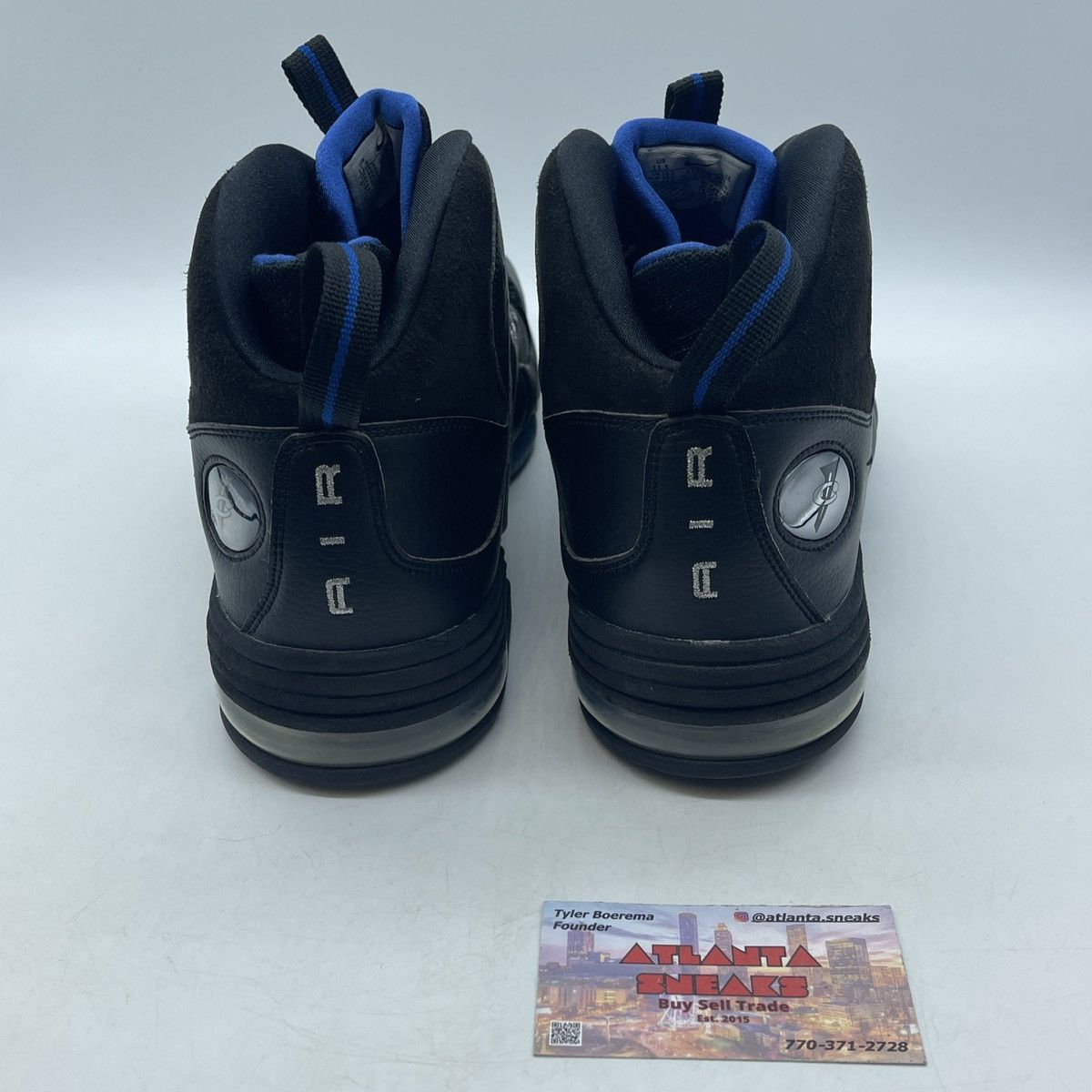 Nike Air penny 3 black varsity royal Size US 11.5 / EU 44-45 - 2 Thumbnail