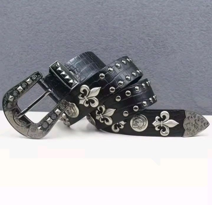 Japanese Brand Gothic metal punk belt Size ONE SIZE - 4 Thumbnail