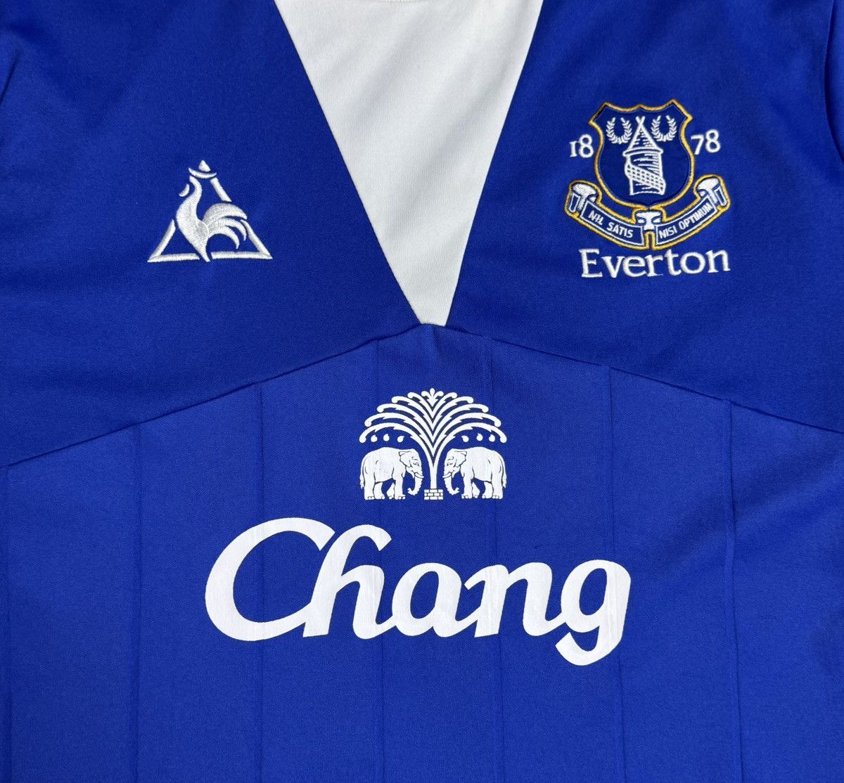 Le Coq Sportif Everton 2009/10 Home Shirt Jersey Long Sleeve Le Coq Sportif Size US L / EU 52-54 / 3 - 7 Thumbnail