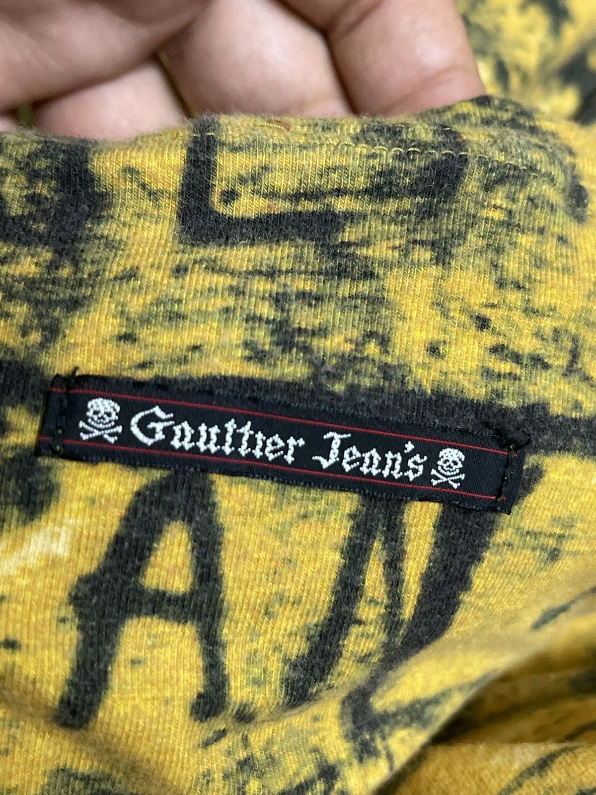 Jean Paul Gaultier Jean Paul Gaultier Jeans Brick Wall Fight Racism Turtleneck Size US M / EU 48-50 / 2 - 11 Thumbnail