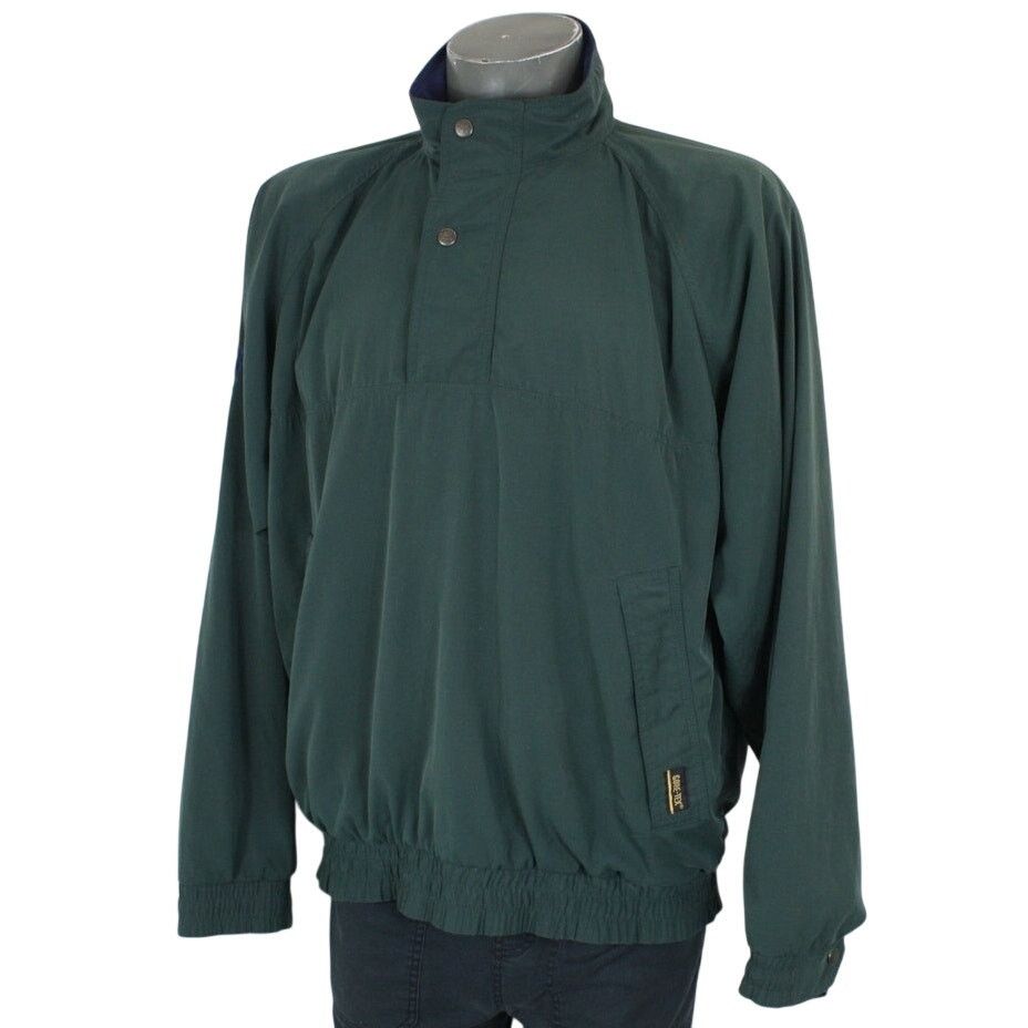 Goretex × Vintage Vtg 90s Tourney Gore-Tex Pullover Rain Jacket Mens L Green Size US L / EU 52-54 / 3 - 1 Thumbnail