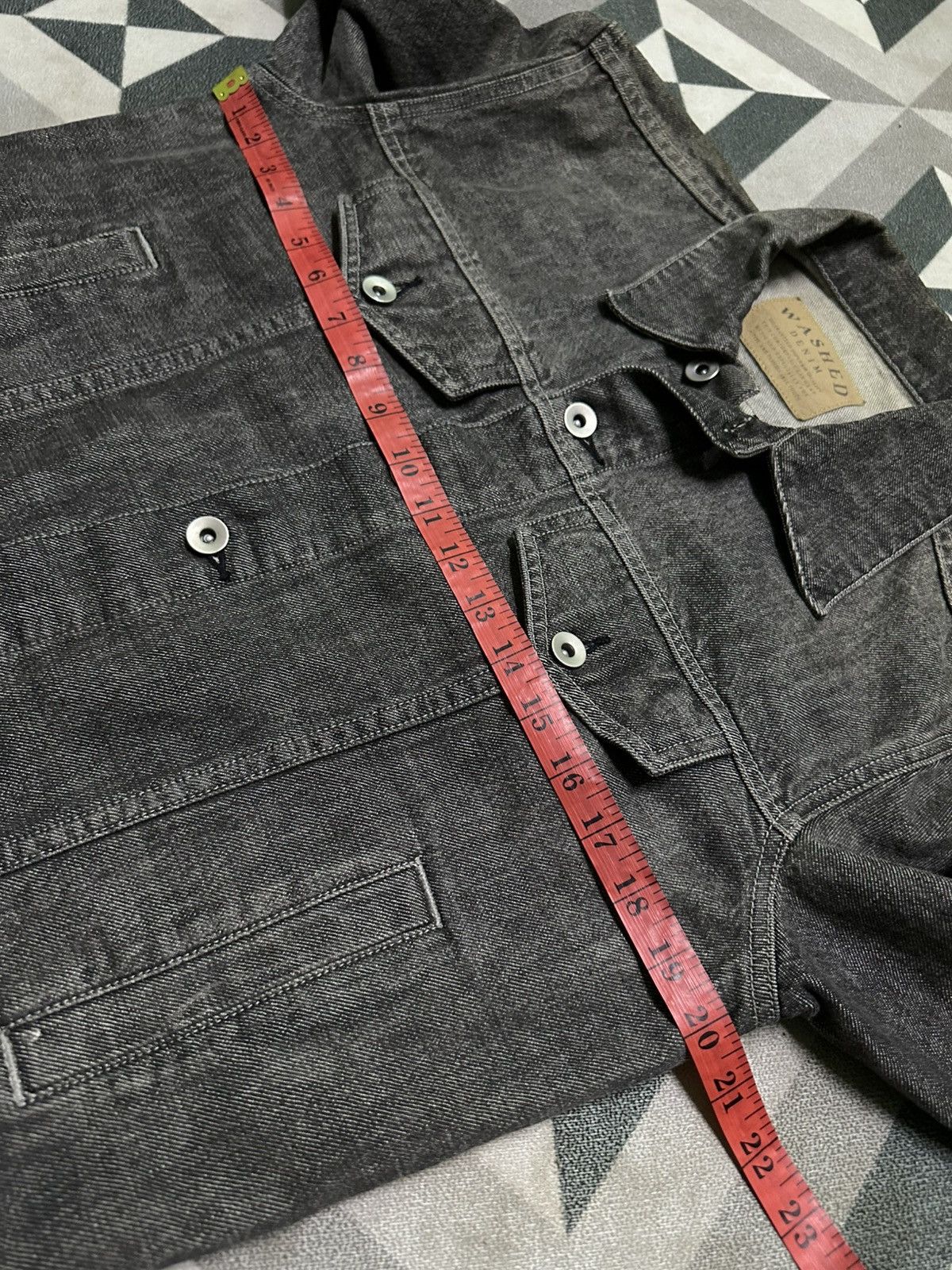 Japanese Brand Washed denim type 2 trucker denim jacket Size US M / EU 48-50 / 2 - 7 Thumbnail