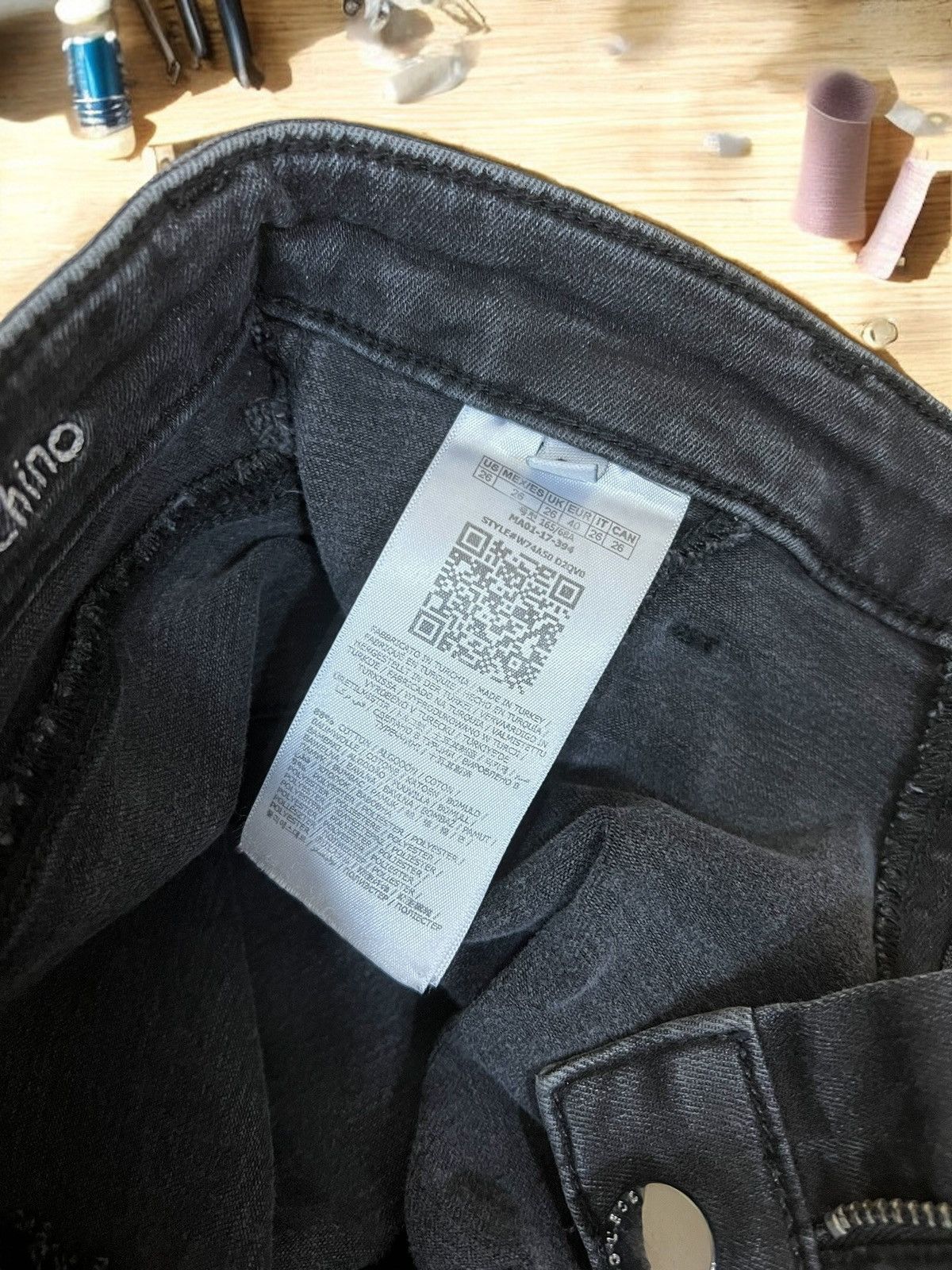 Guess Guess Curve x Chino black skinny jeans size 26 Size 26" / US 2 / IT 38 - 6 Thumbnail