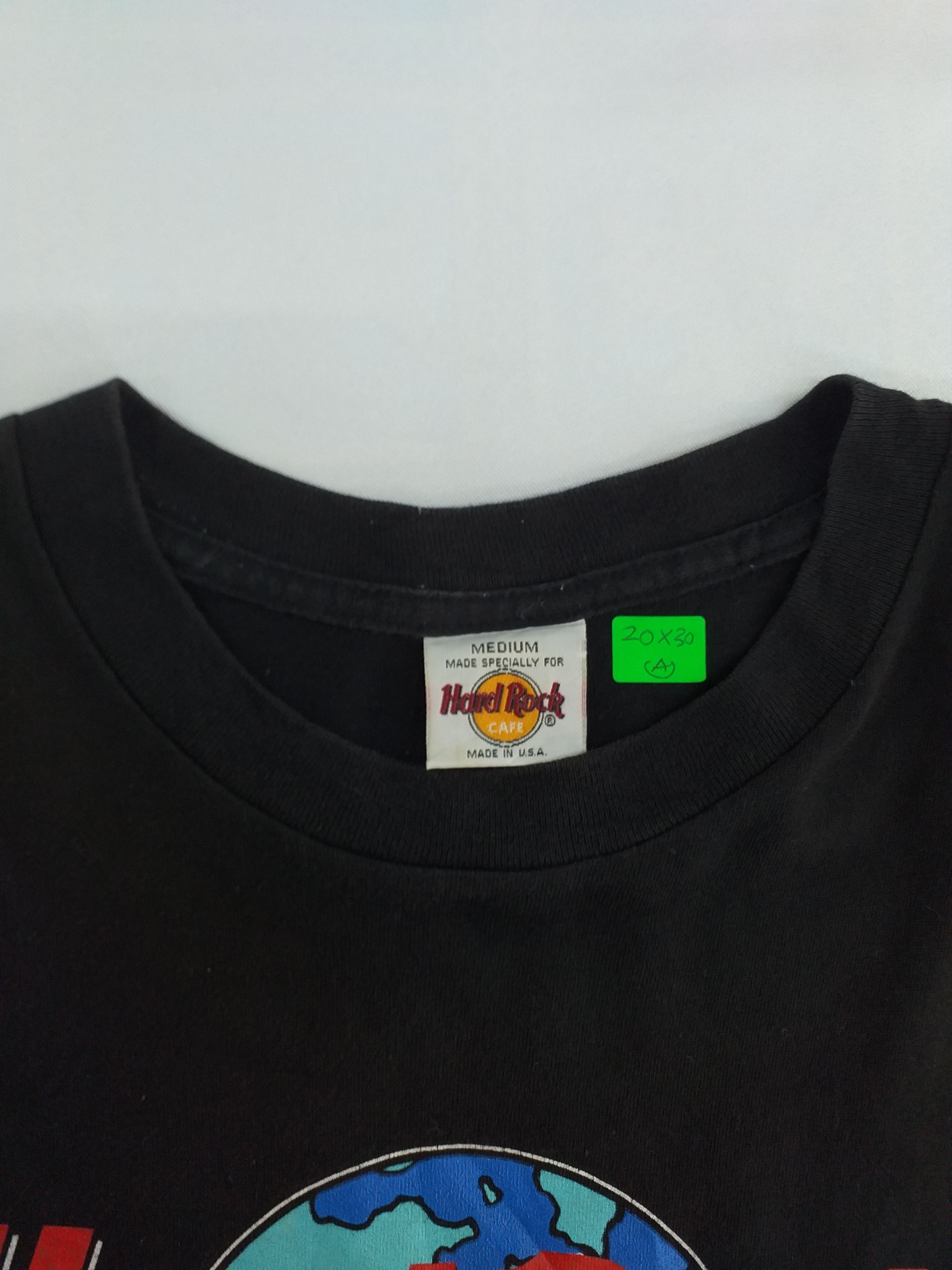 Hard Rock Cafe Vintage Hard Rock Cafe Made in Usa T-Shirt -A050 Size US M / EU 48-50 / 2 - 4 Thumbnail