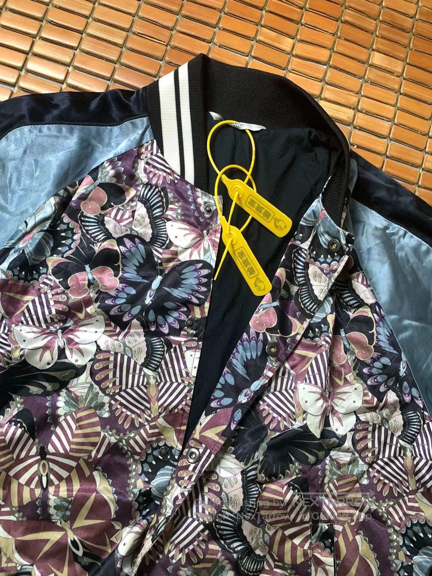 Valentino Valentino Butterfly Camo Baseball Jacket. Size US M / EU 48-50 / 2 - 4 Thumbnail