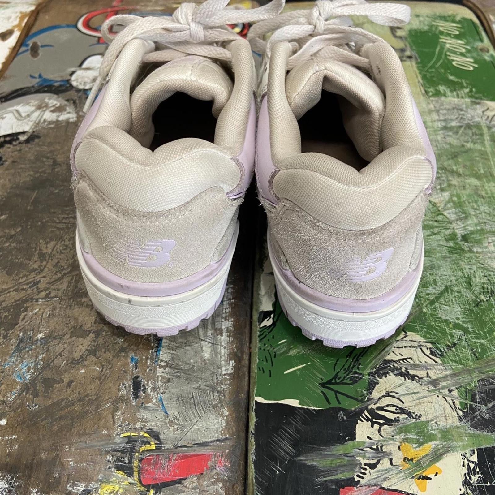 New Balance New Balance 550 trainers "white thistle" kids shoe size 5.5y Size US 5.5 / EU 38 - 4 Thumbnail
