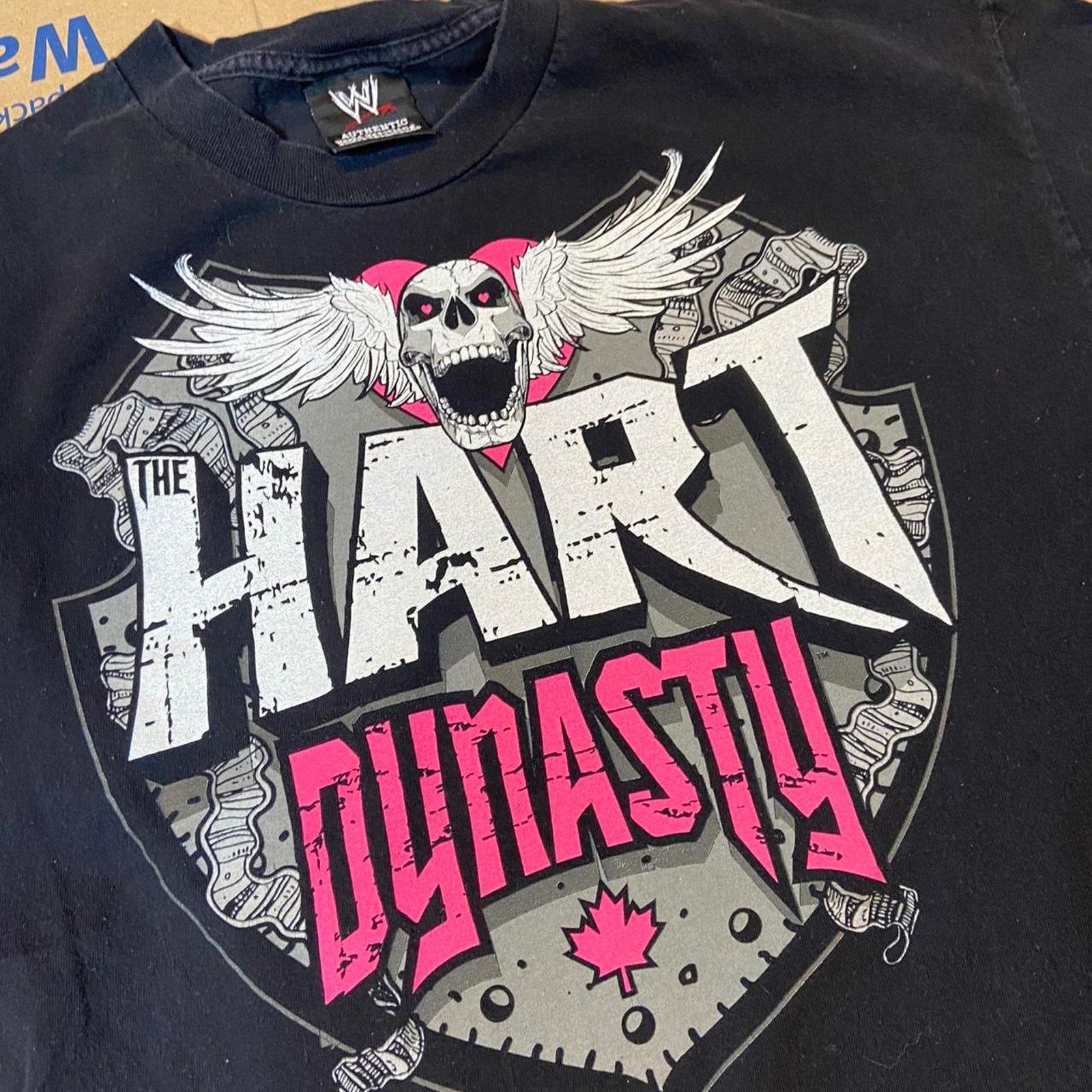 Fruit Of The Loom 2000s wwe tee shirt black Size US XL / EU 56 / 4 - 3 Thumbnail