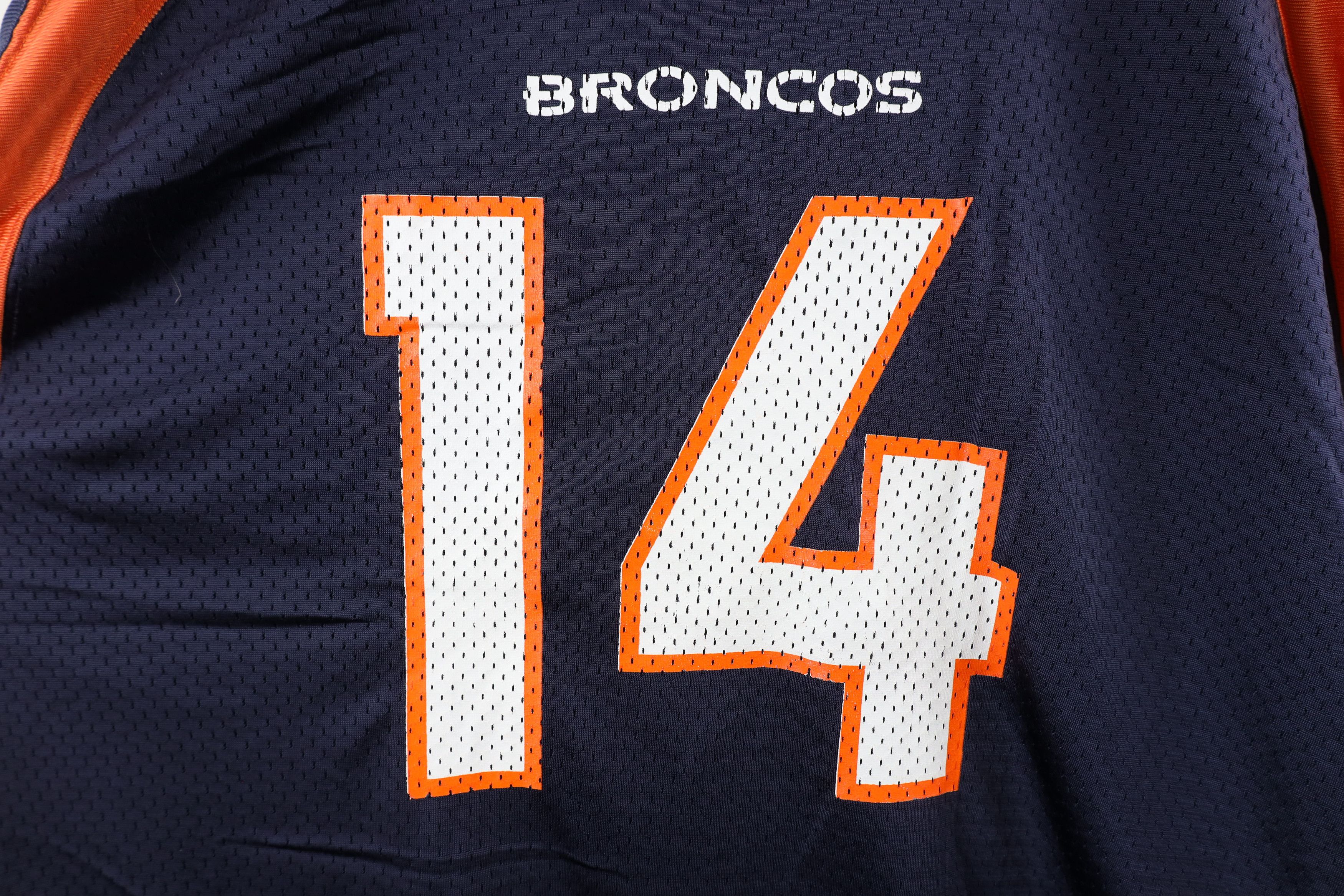 Starter Vintage 90s Starter Denver Broncos Football Jersey #14 Size US XXL / EU 58 / 5 - 4 Thumbnail