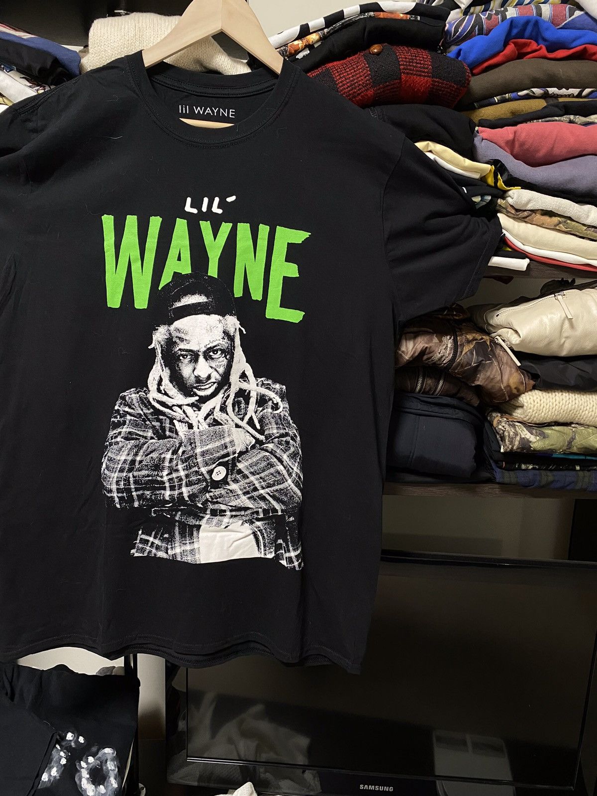 Lil Wayne × Rap Tees × Vintage Lil Wayne Tour Tee Vintage Size US XL / EU 56 / 4 - 4 Thumbnail