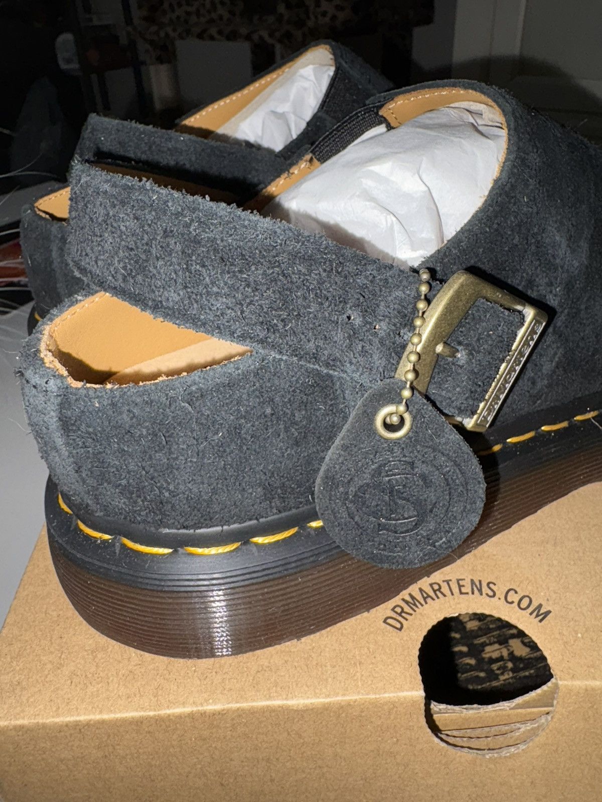 Dr. Martens DR. MARTENS - Black Isham Mules Size US 10 / IT 40 - 4 Thumbnail