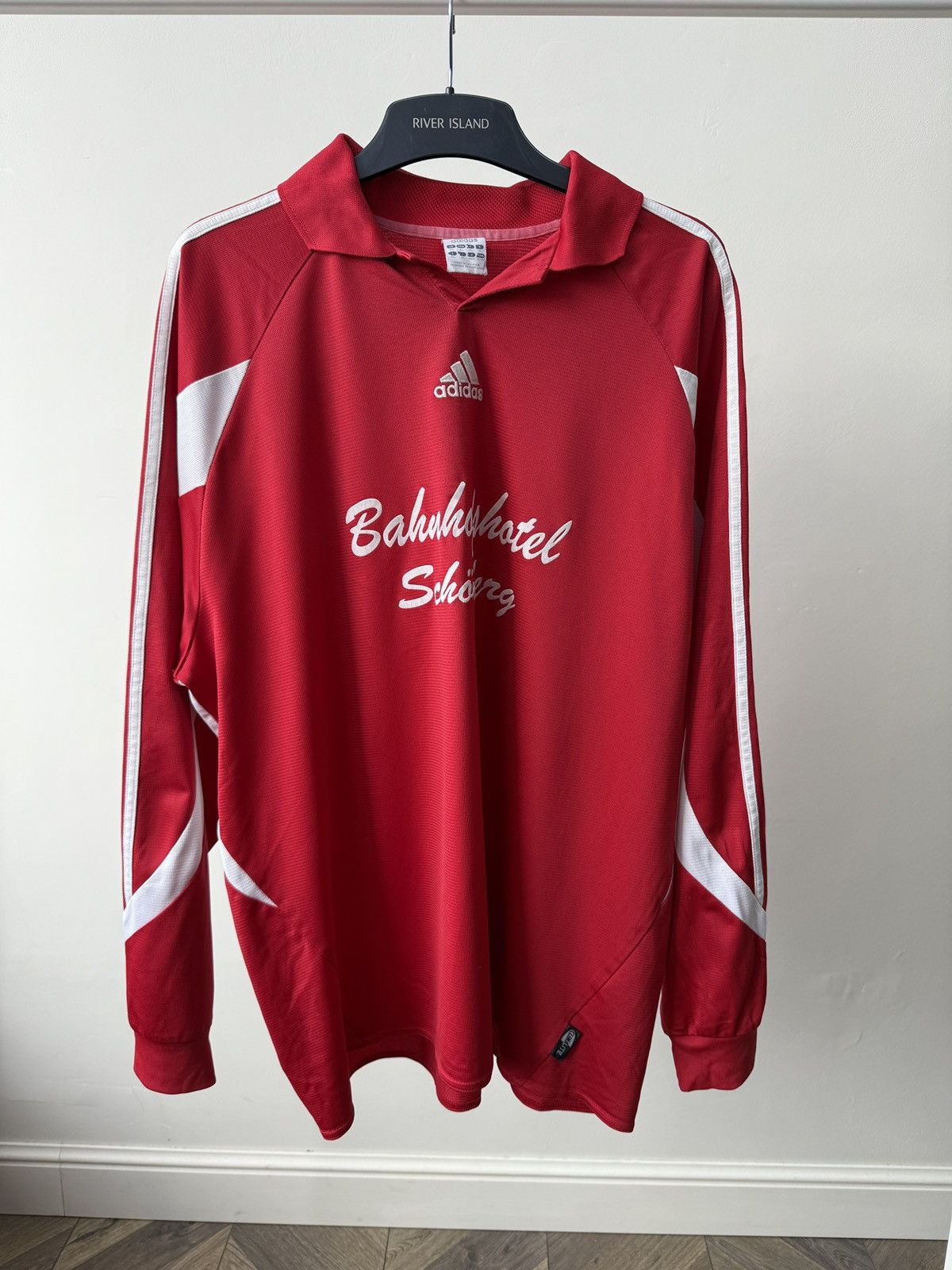 Adidas Vintage Adidas VFL Schwartbuck Jersey Long Sleeve Shirt Size US XL / EU 56 / 4 - 4 Thumbnail