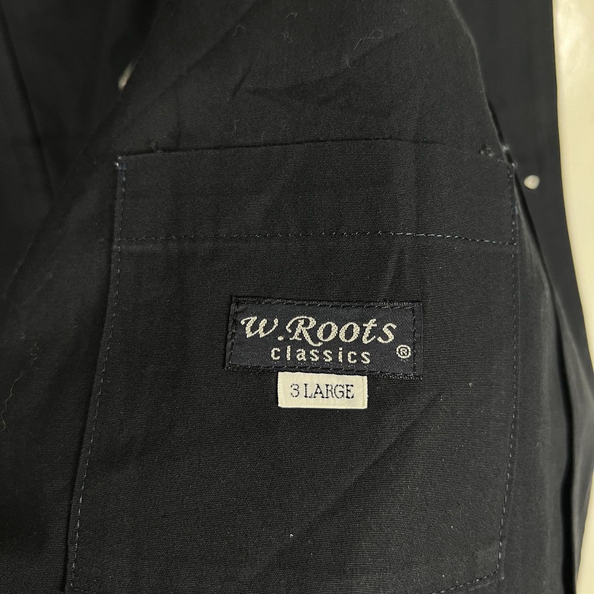 Issey Miyake 🔥 W.ROOTS CLASSIC INDIGO CHORE JACKET MADE IN JAPAN Size US XXL / EU 58 / 5 - 14 Thumbnail