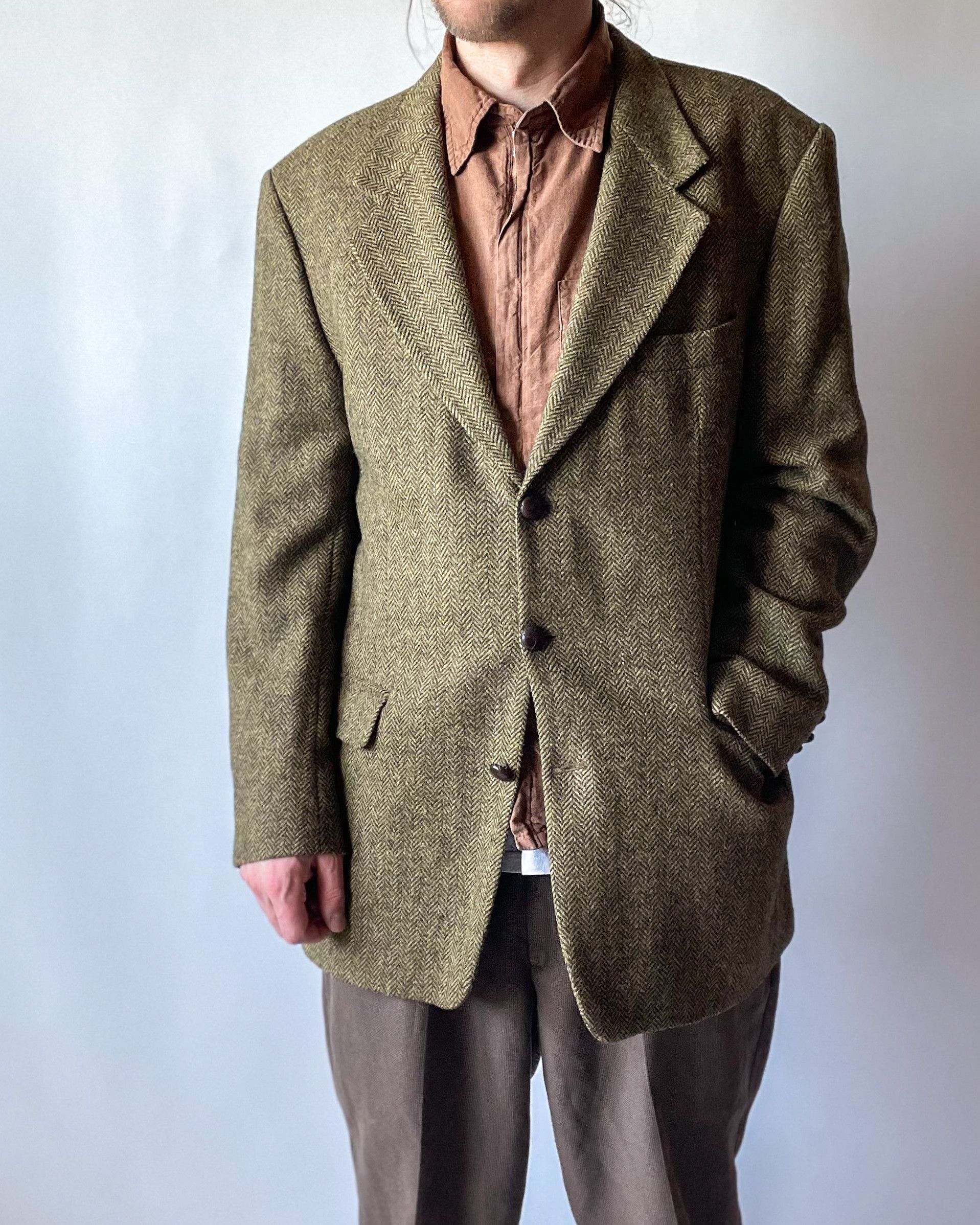 Daniel Hechter Vintage Daniel Hechter Tweed Blazer Size 44R - 2 Thumbnail