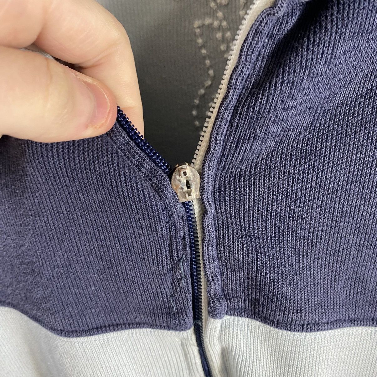 Yves Saint Laurent Yves Saint Laurent YSL big logo zip up stripes Size US L / EU 52-54 / 3 - 6 Thumbnail