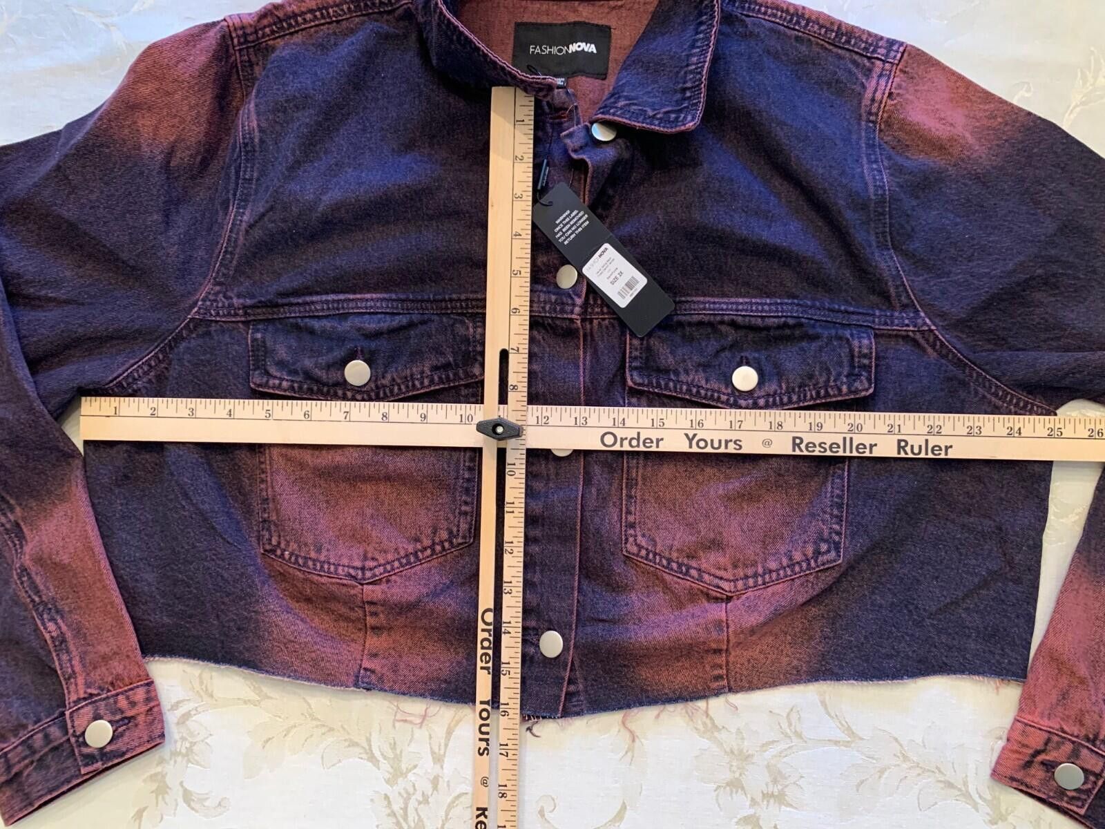 Fashion Nova Size 18 Jeans and Size 2X Matching Top Outfit Pair Size XXL / US 16-18 / IT 52-54 - 7 Thumbnail