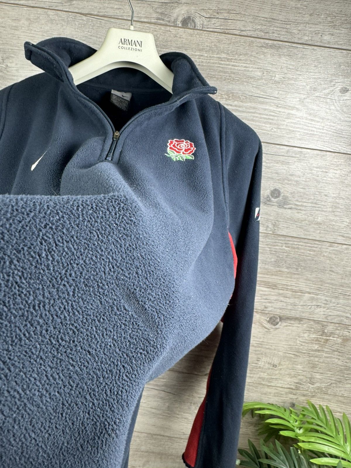 Nike Nike Vintage Rugby Fleece Jacket Y2K Drill style size XXL Size US XXL / EU 58 / 5 - 12 Thumbnail
