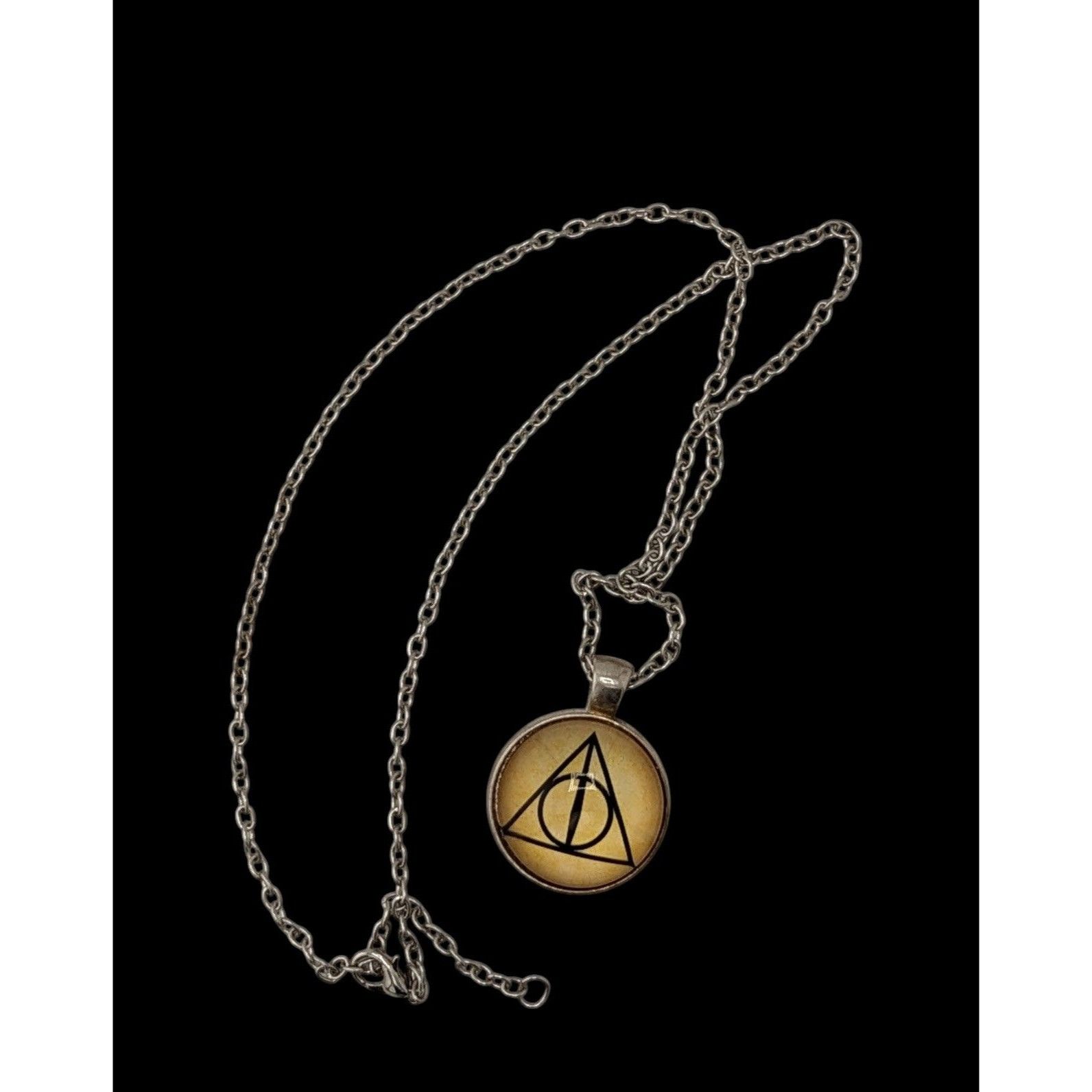 Other Harry Potter Deathly Hallows Symbol Pendant Necklace Size ONE SIZE - 2 Thumbnail