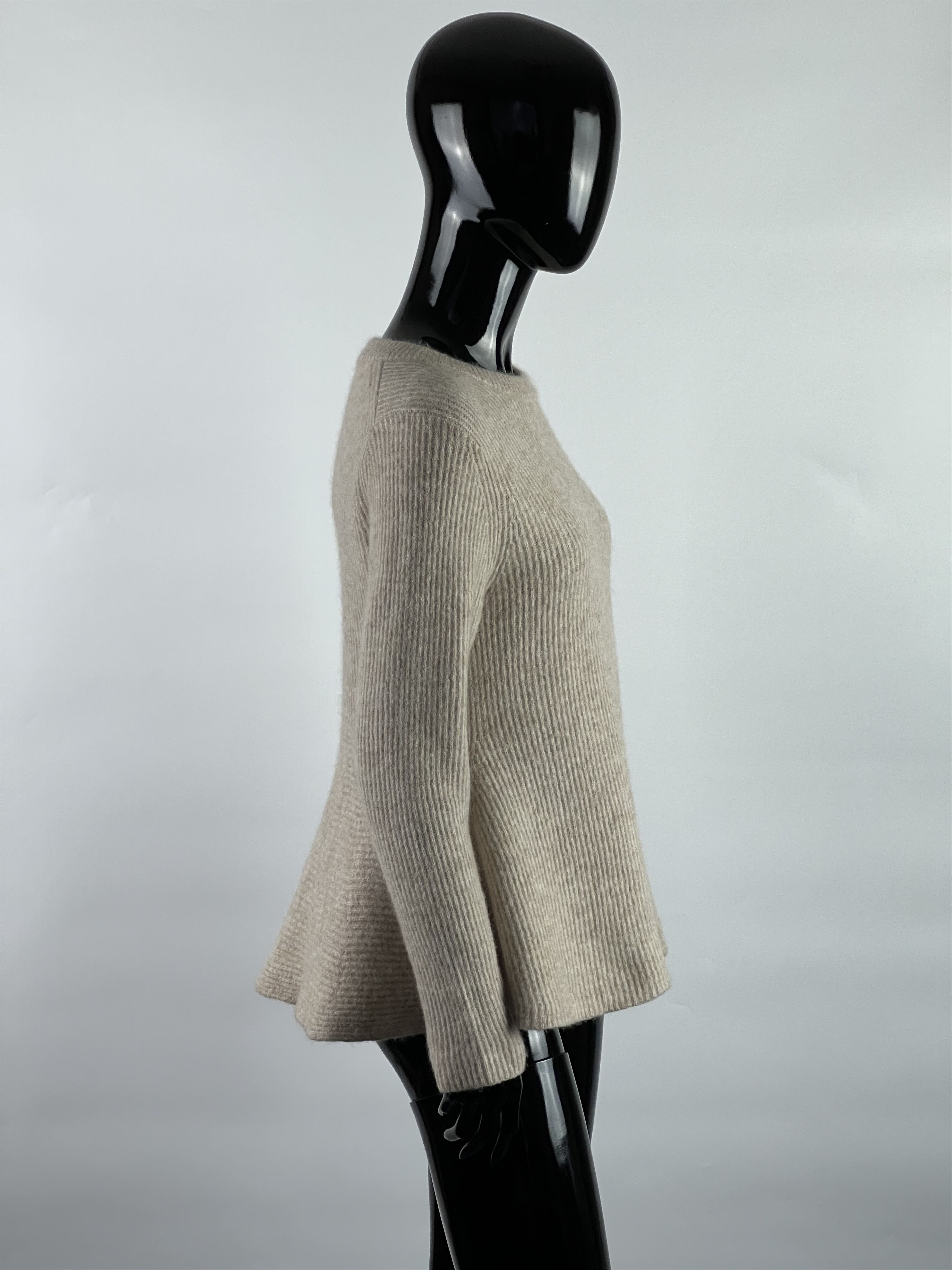 Cos COS Women's Wool Ribbed Sweater Size S Size S / US 4 / IT 40 - 2 Thumbnail