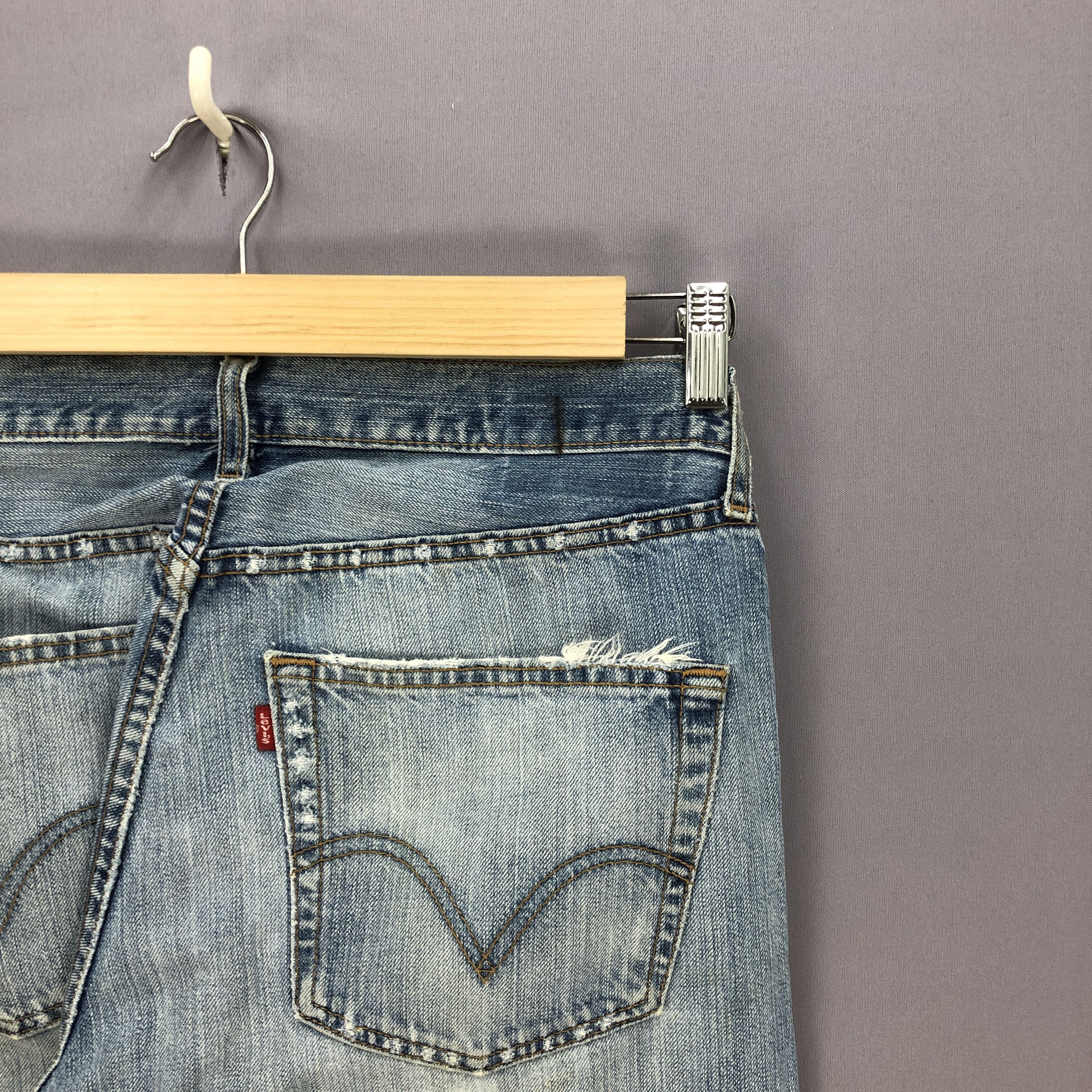 Levi's Y2K LVC Levis 501 Jeans Premium Levi's 501 Blue Wash Denim Size US 32 / EU 48 - 7 Thumbnail
