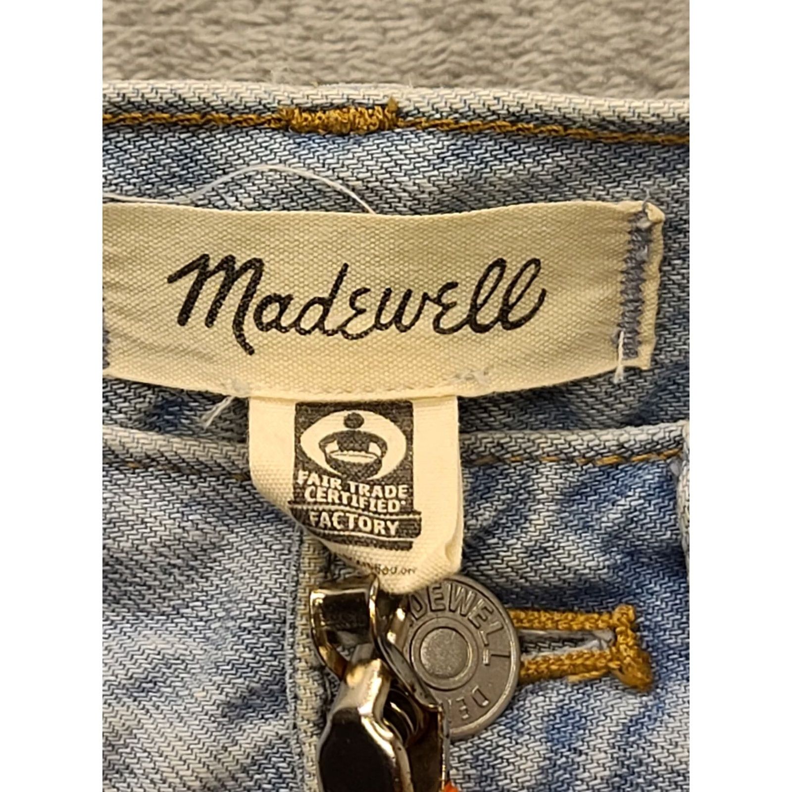Madewell Madewell Jeans Womens 24P The Perfect Vintage Jean Wide-Leg Relaxed Fit Jeans Size 42" / US 20 - 2 Thumbnail