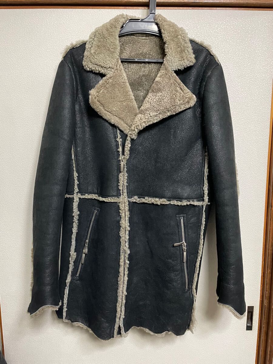 Yasuyuki Ishii 230,000 yen sheepskin mouton coat Size US M / EU 48-50 / 2 - 1 Thumbnail