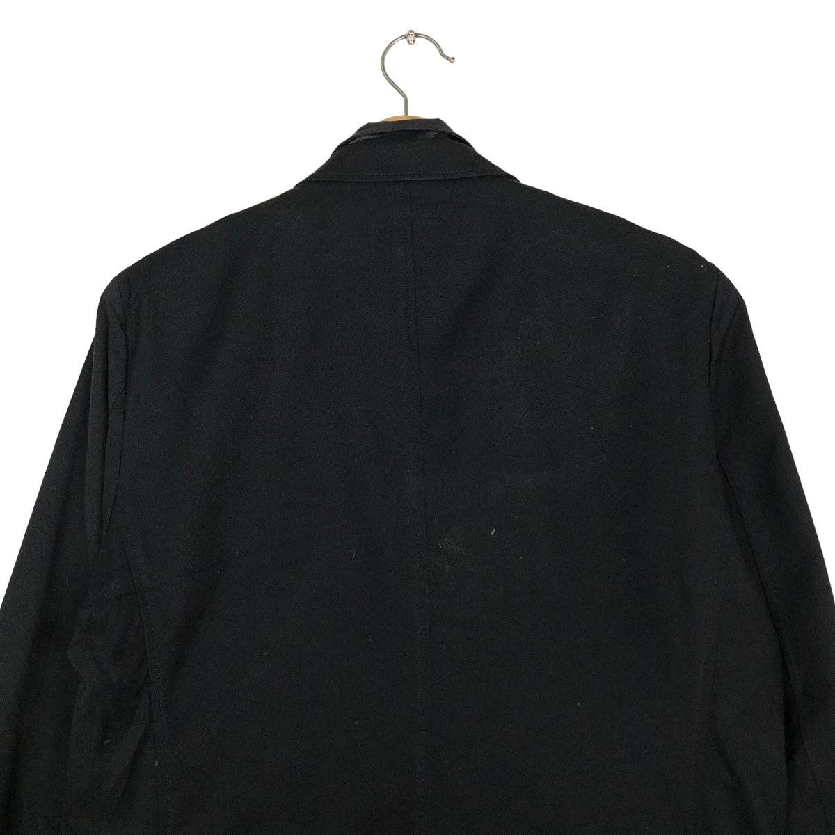 Comme Ca Ism 🔥Rich Black Biker Chore Jacket Comme Ca Ism Issey Miyake Size US L / EU 52-54 / 3 - 9 Thumbnail