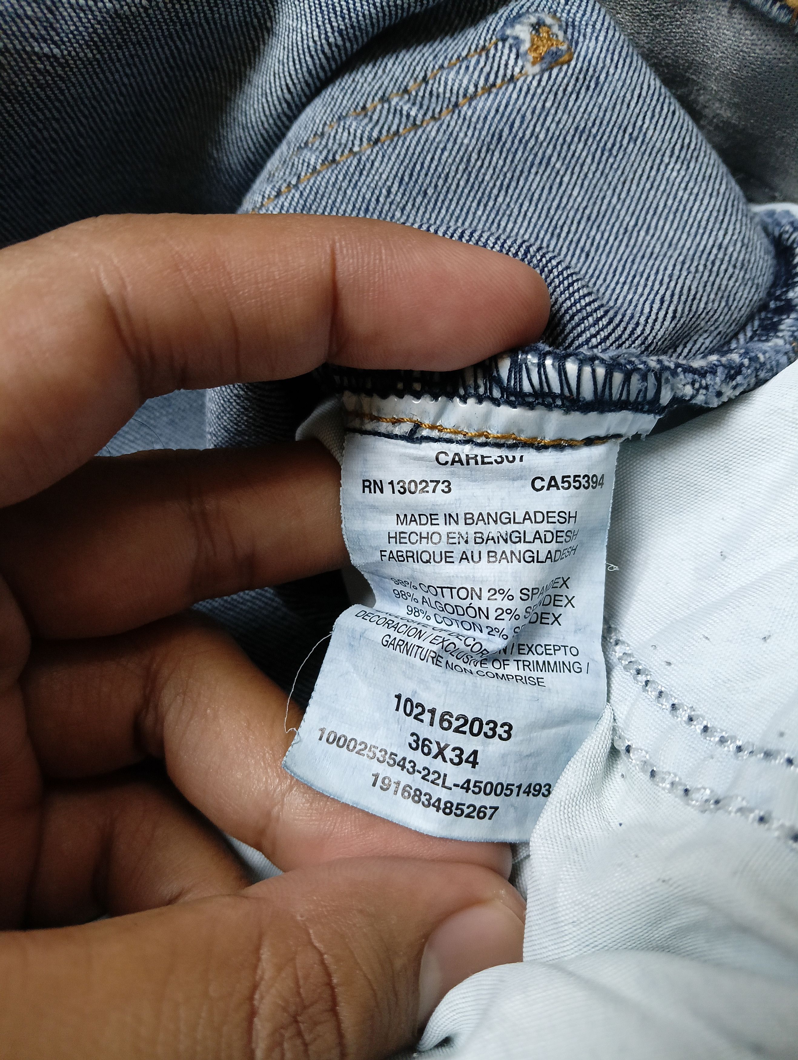 Lee Lee Jeans Cutting Straight Tapep Size US 36 / EU 52 - 3 Thumbnail