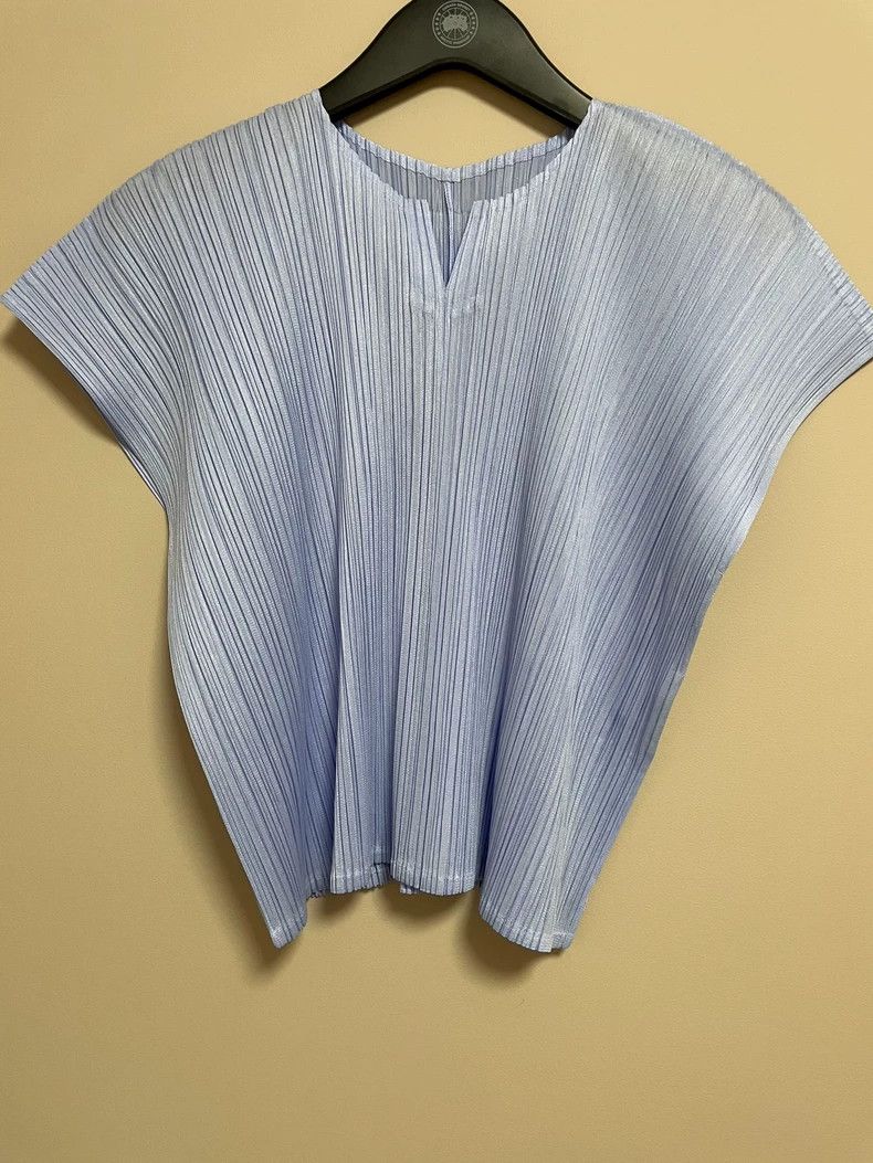 Issey Miyake issey miyake size:3 Pearl blue coat 2506-Nextarrow Size XXS / US 00 / IT 34 - 2 Thumbnail