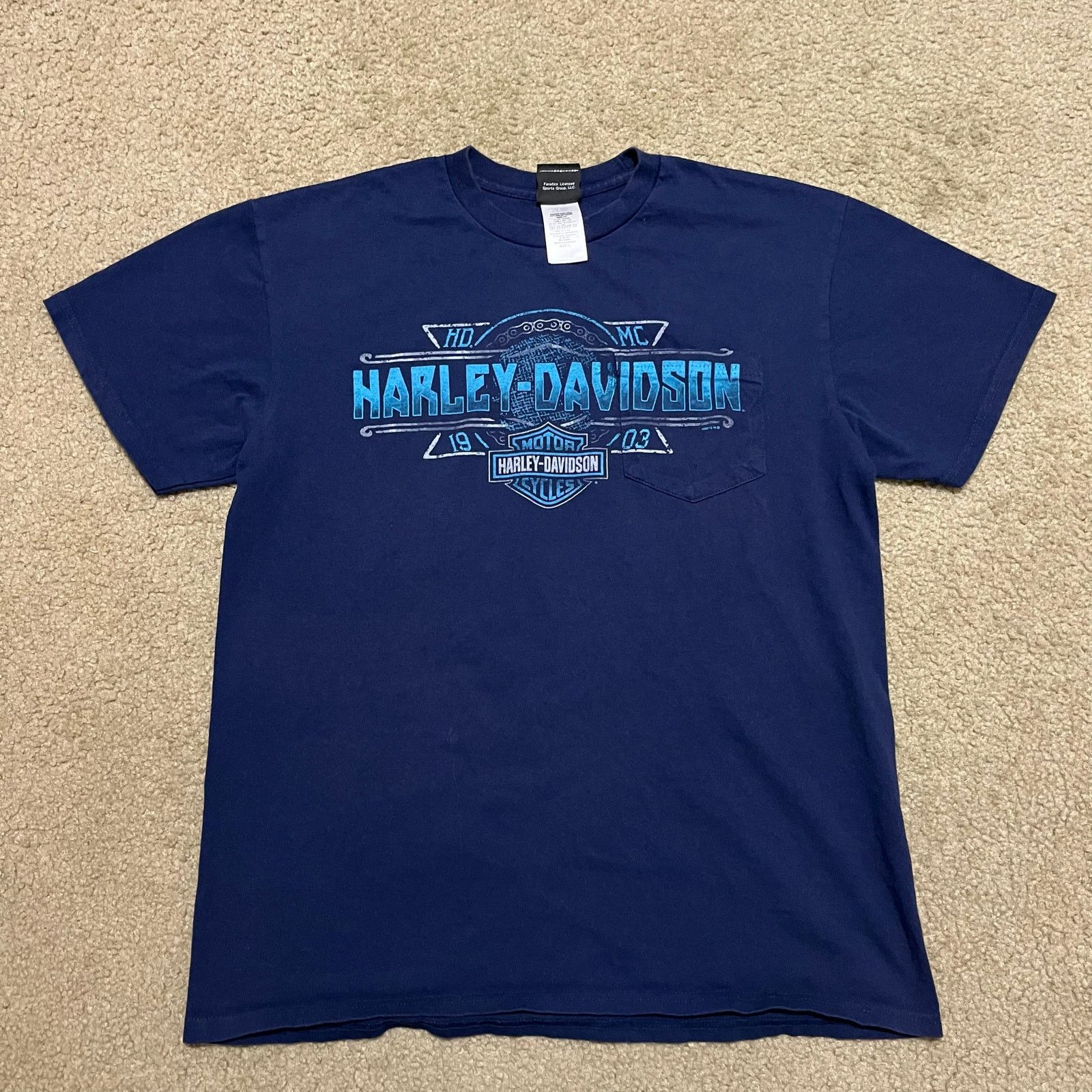 Harley Davidson Harley Davidson Pelham, Alabama Heart of Dixie Biker Shirt Size US L / EU 52-54 / 3 - 1 Thumbnail