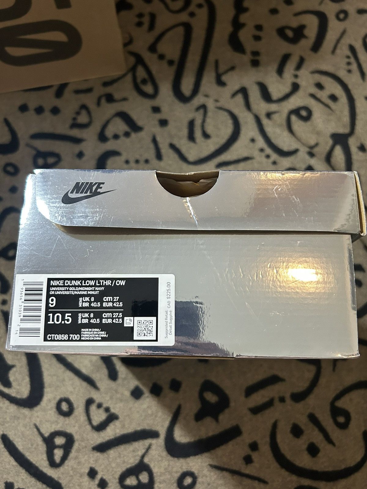 Nike × Off-White NIKE x OFF-WHITE Virgil Abloh Dunk low Size US 9 / EU 42 - 17 Thumbnail