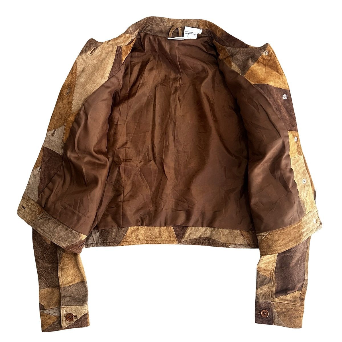 Vintage newport news Leather Patchwork Jacket Size US S / EU 44-46 / 1 - 8 Thumbnail