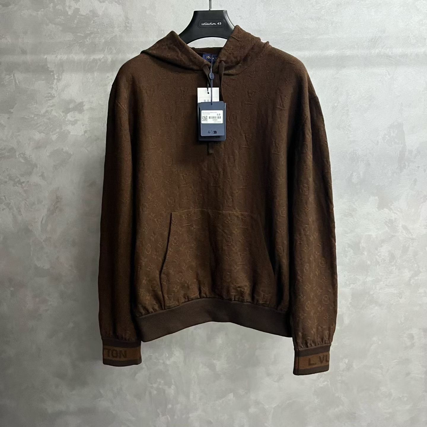 Louis Vuitton Louis Vuitton Brown Hoodie l Men Size US L / EU 52-54 / 3 - 1 Thumbnail