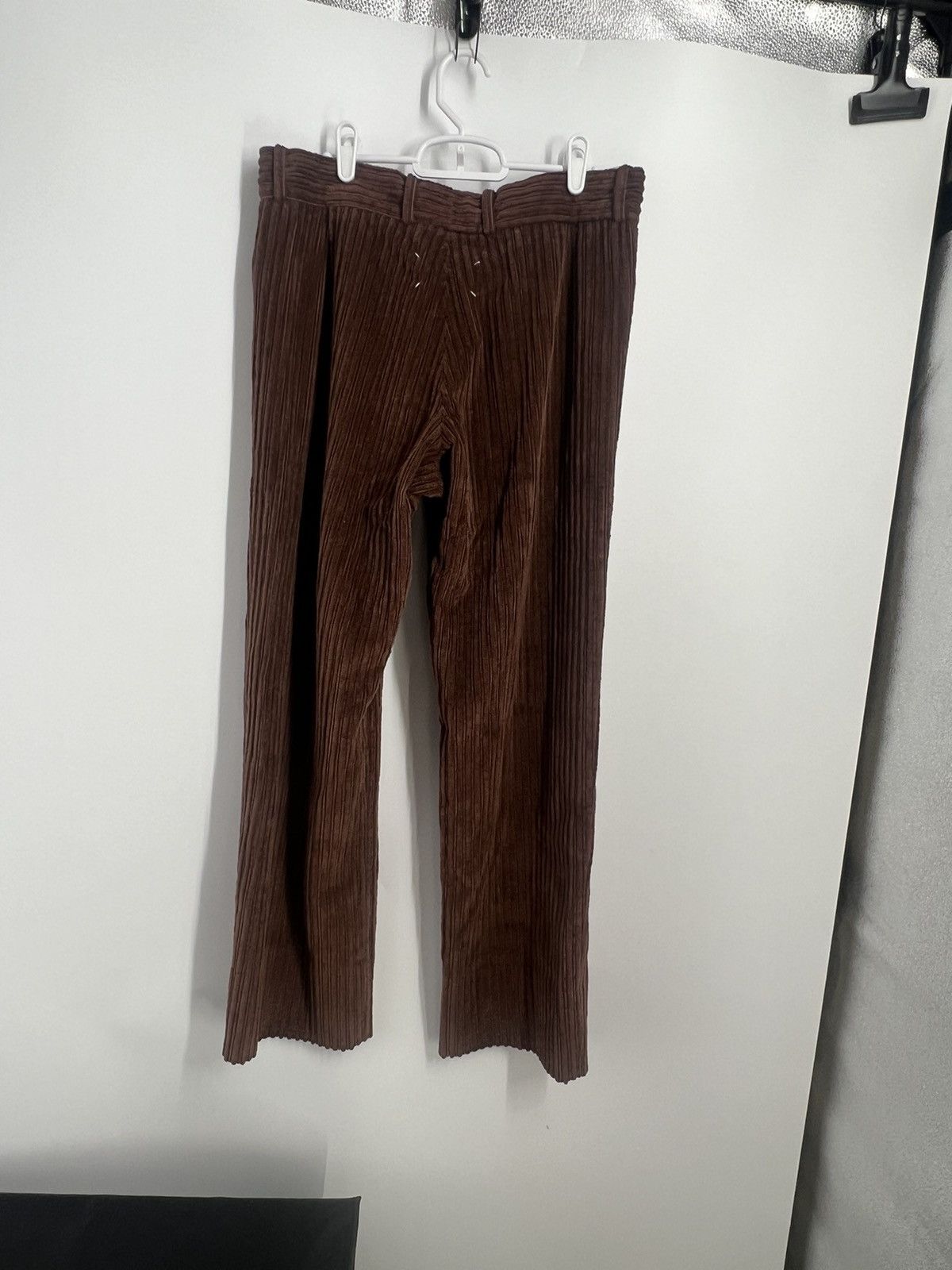 Designer × Maison Margiela Maison Margiela Brown Corduroy Cropped Pants Size US 32 / EU 48 - 2 Thumbnail