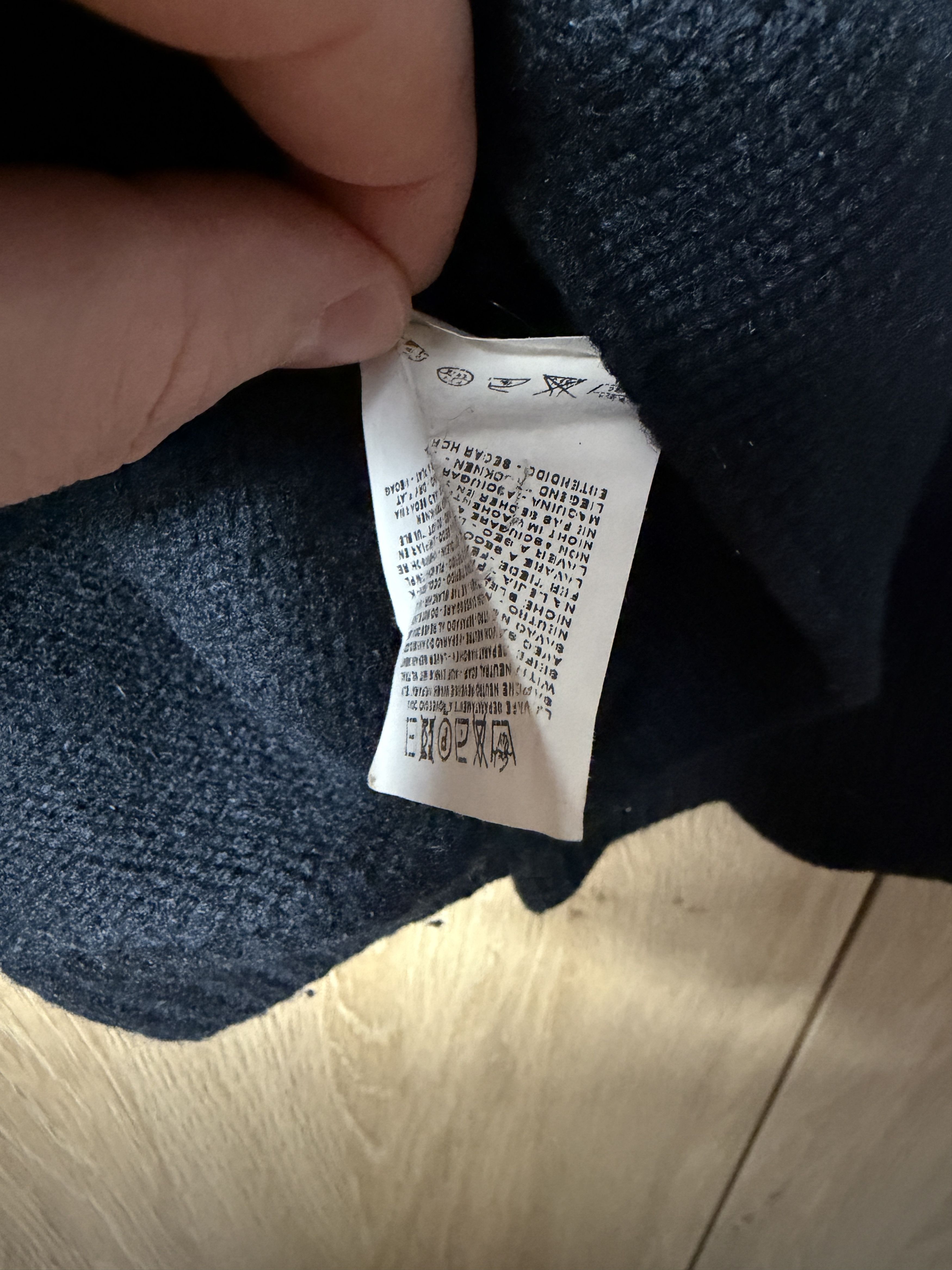 Stone Island Vintgage Stone island knit sweater lana black y2k Size US L / EU 52-54 / 3 - 4 Thumbnail