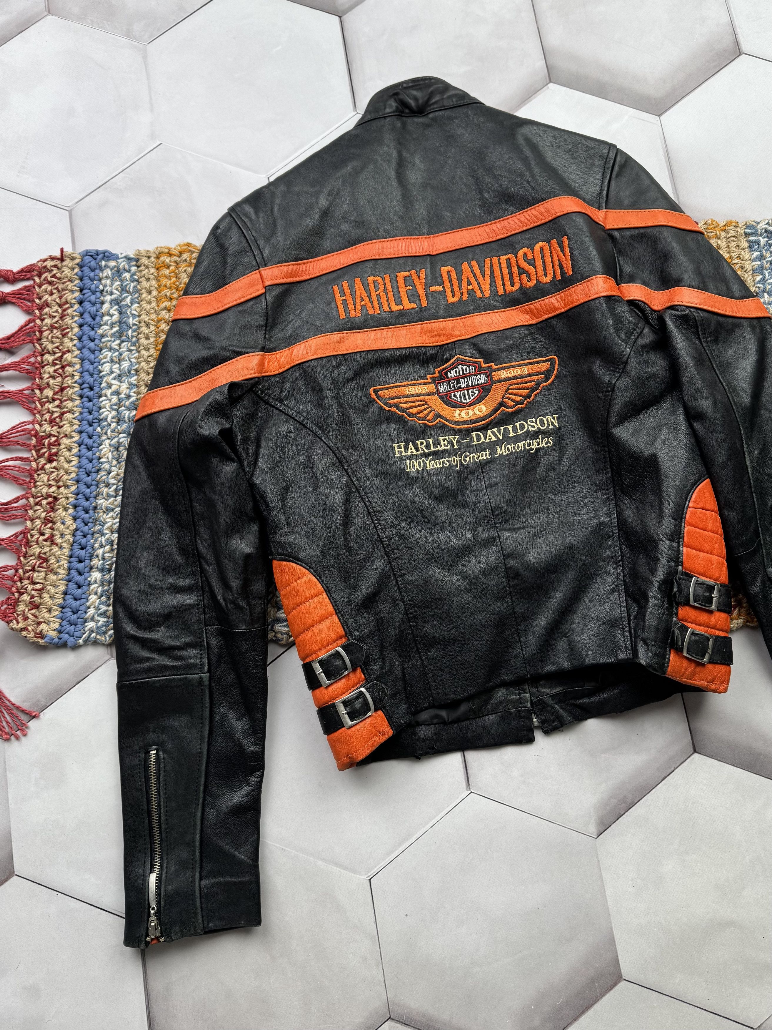 Vintage Vintage Racing Moto Jacket (E4) Size M / US 6-8 / IT 42-44 - 14 Thumbnail