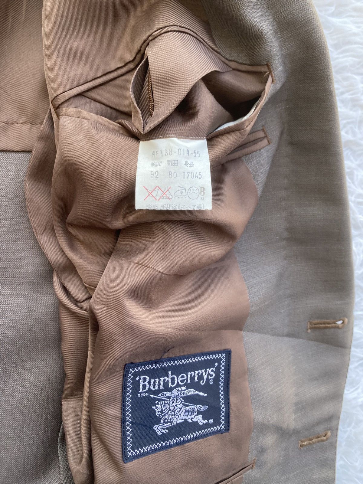 Burberry Rare Vintage Burberry Blazer Size 34S - 12 Thumbnail