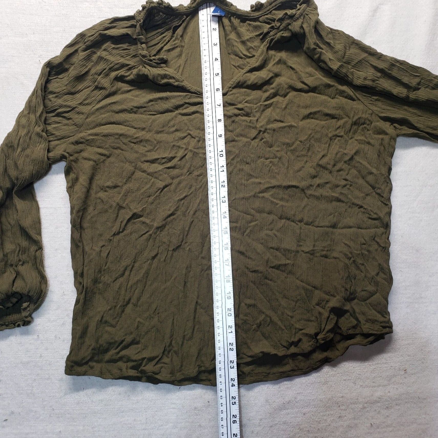 Old Navy Old Navy Shirt Adult Women Large Brown 100% Cotton Short Sleeve Stretch T-Shirt Size L / US 10 / IT 46 - 6 Thumbnail