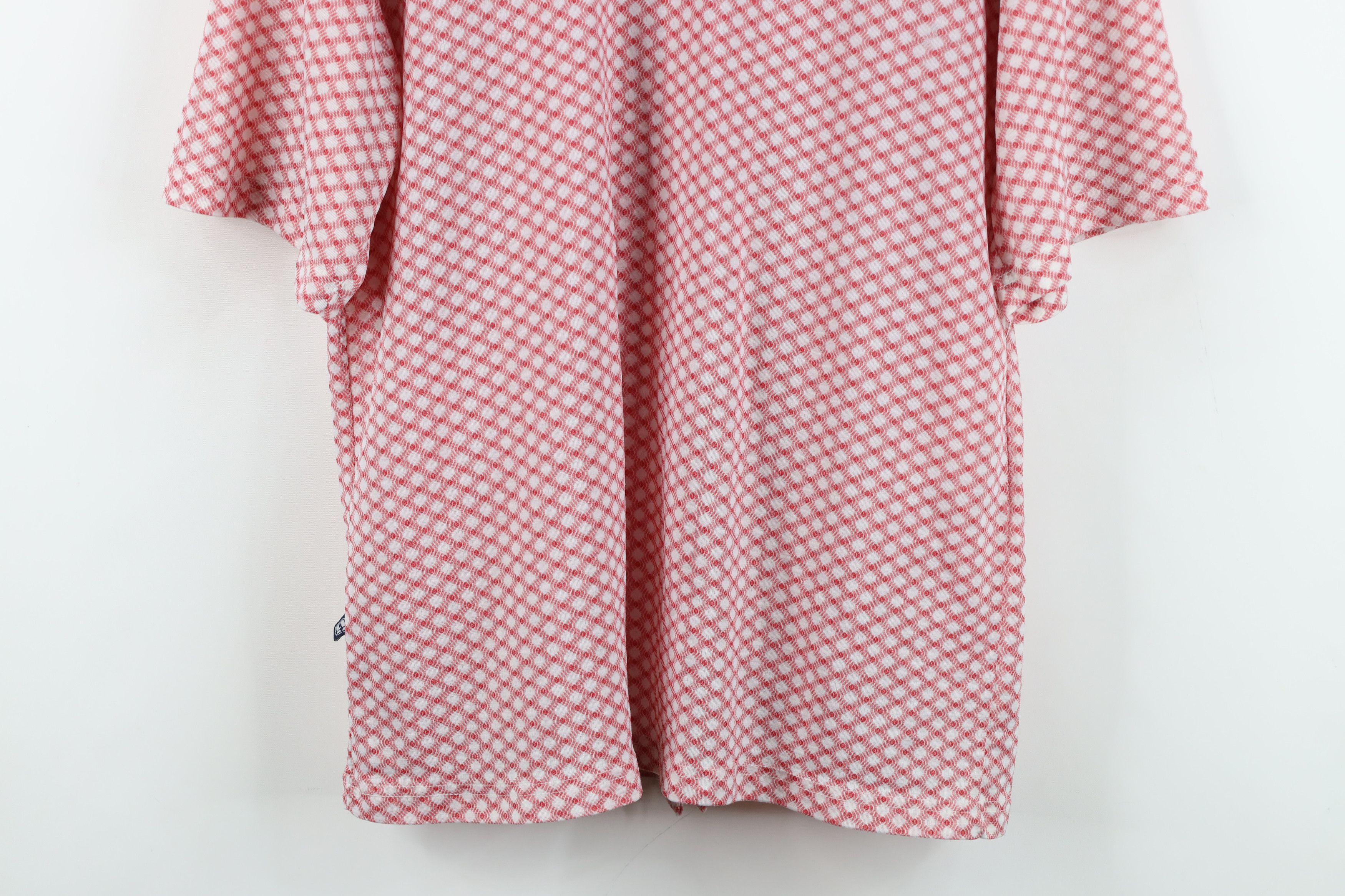 Vintage Vintage 90s Streetwear Trippy Knit Dance Rave Button Shirt Size US L / EU 52-54 / 3 - 13 Thumbnail