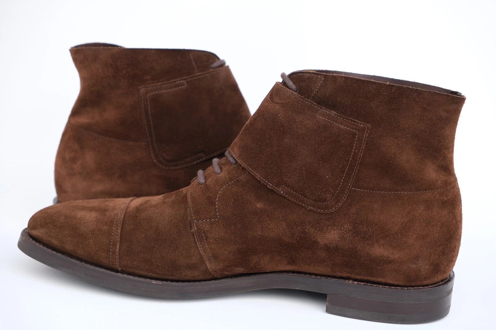 John Lobb Mint John Lobb Pearson Brown Suede EU 44.5 UK 10.5 / US 11.5 Size US 11.5 / EU 44-45 - 6 Thumbnail