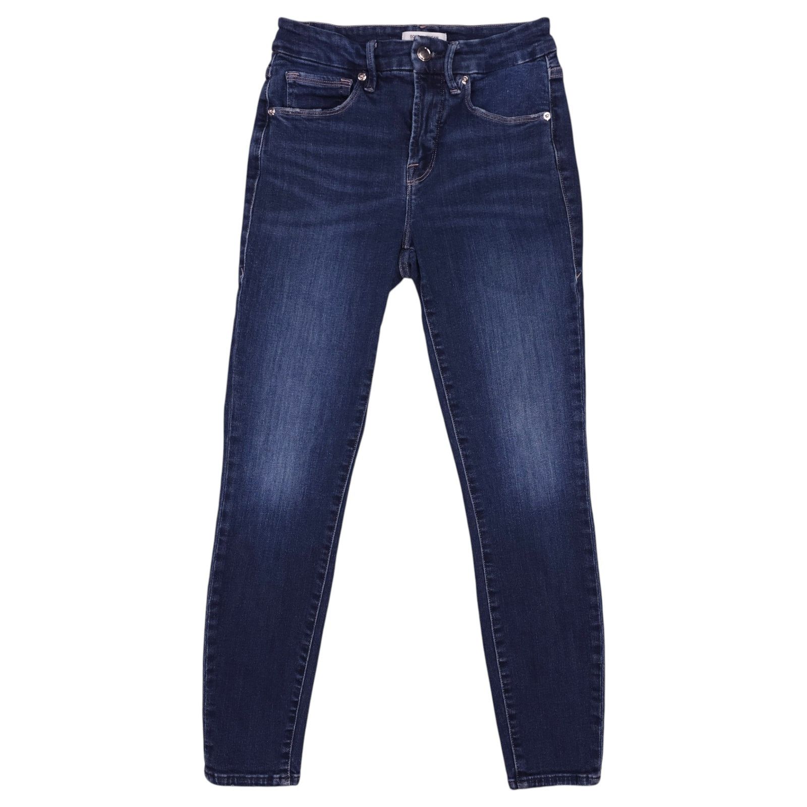 Good American Good American Good Legs Crop Skinny Jeans Sz 2 / 26 Size 26" / US 2 / IT 38 - 1 Thumbnail