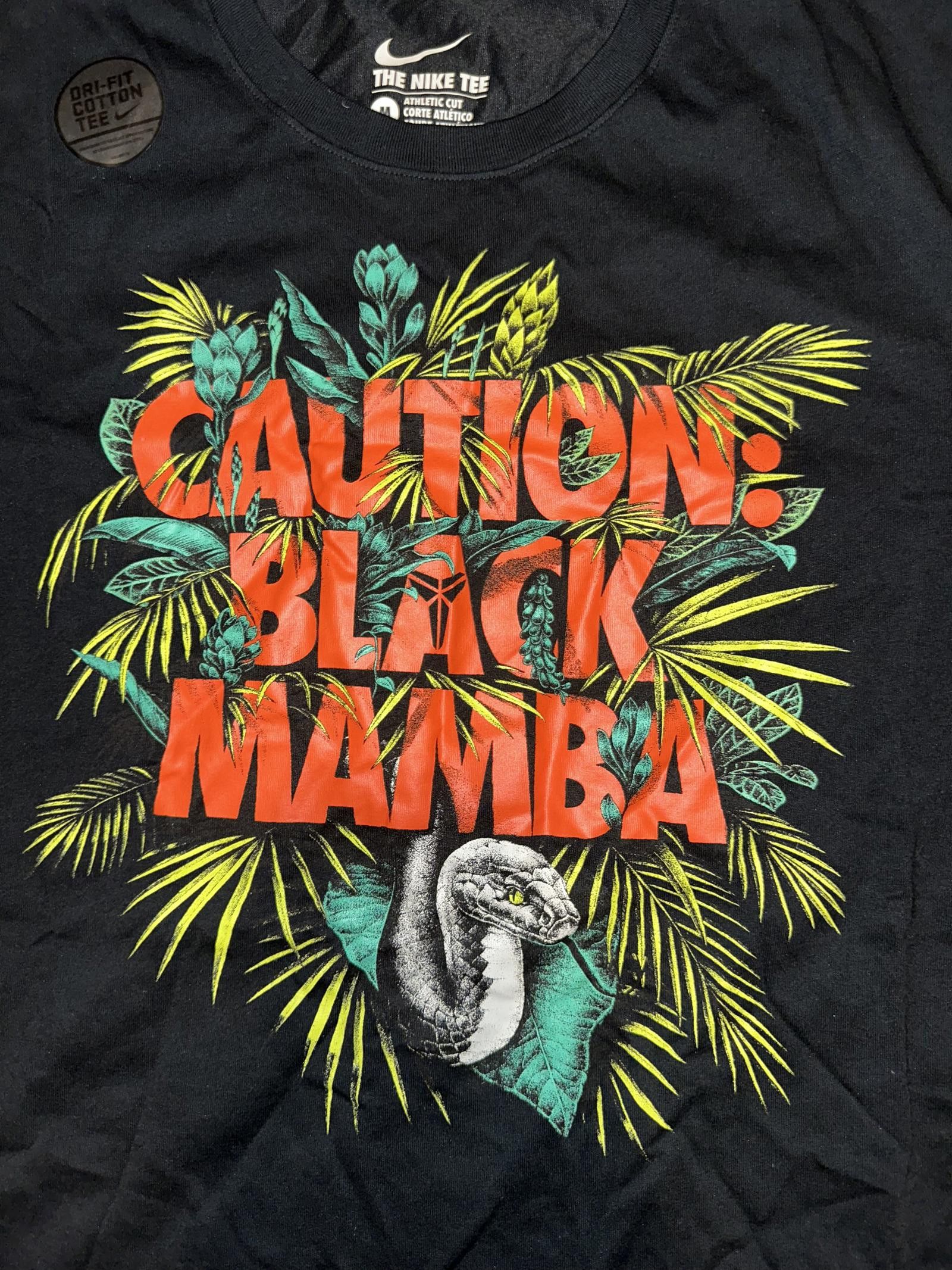 Nike Nike Kobe “Caution: Black Mamba” T-Shirt 2015 Size US M / EU 48-50 / 2 - 2 Thumbnail