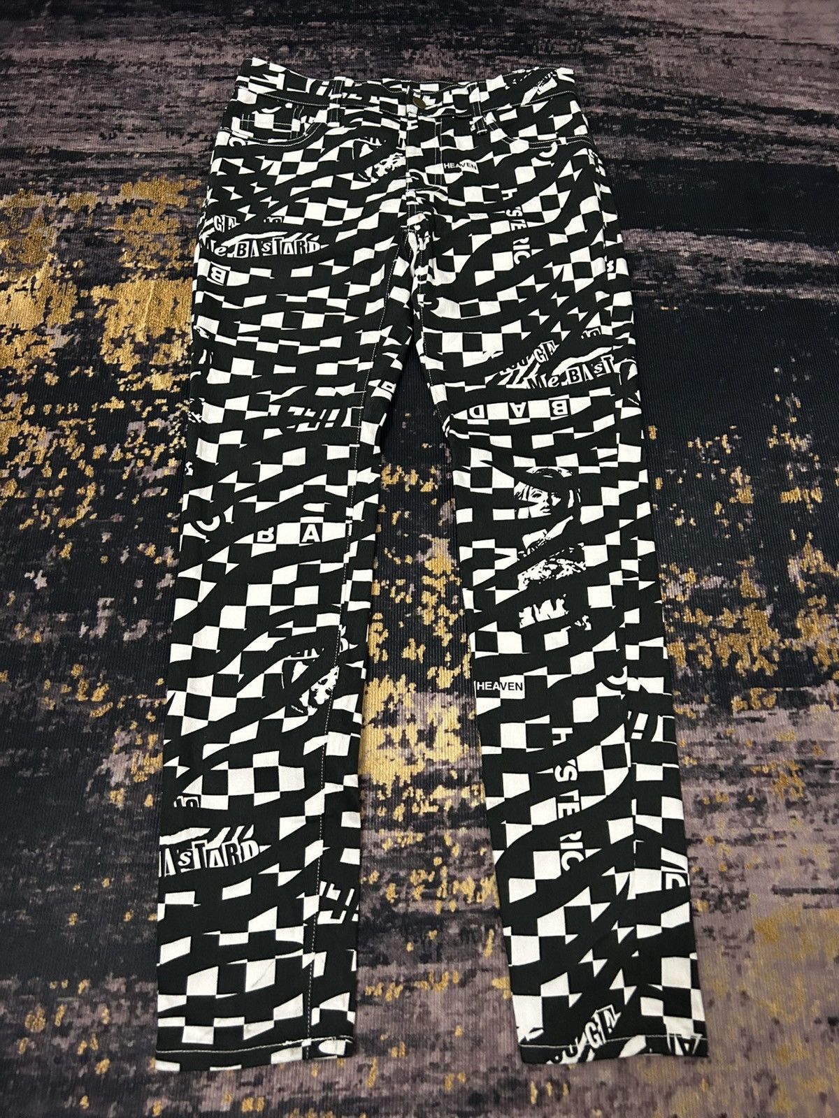 Hysteric Glamour Hysteric Glamour Me Bastard Checker Pants Size US 29 - 3 Thumbnail
