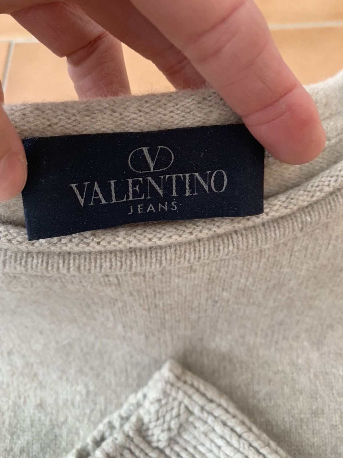 Valentino Valentino Beige Chunky Knit – Cashmere, Angora & Wool Blend Size S / US 4 / IT 40 - 10 Thumbnail