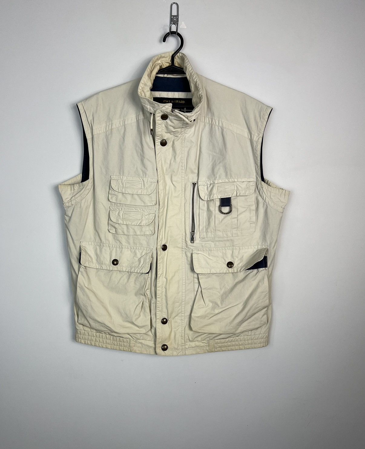 Vest Jacket Paul & Shark Vintage 90’s Multi Pocket
