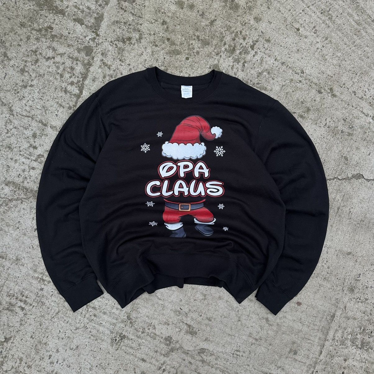 Happy99 Vintage Opa Claus Sweatshirt Big Logo Santa Claus Size L Y2K Size US L / EU 52-54 / 3 - 1 Thumbnail