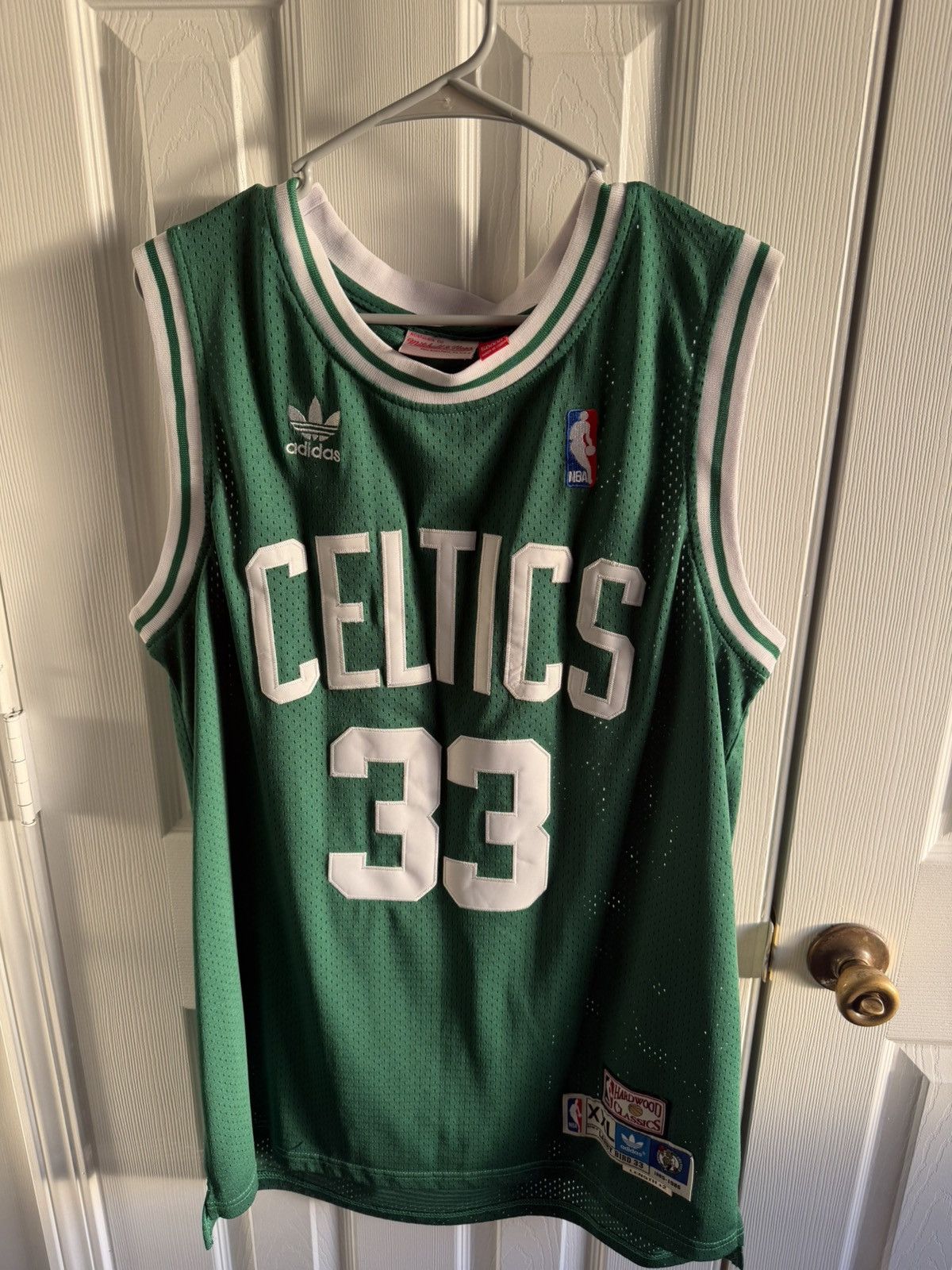 NBA Larry Bird #33 Boston Celtics Mitchell & Ness Jersey Size US XXL / EU 58 / 5 - 1 Thumbnail