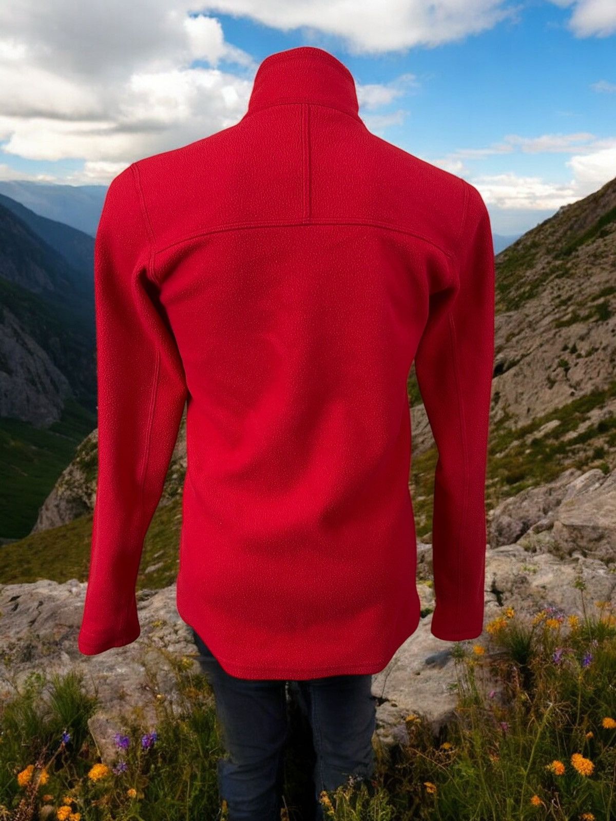 Haglofs Haglofs red fleece jacket size S Size S / US 4 / IT 40 - 3 Thumbnail