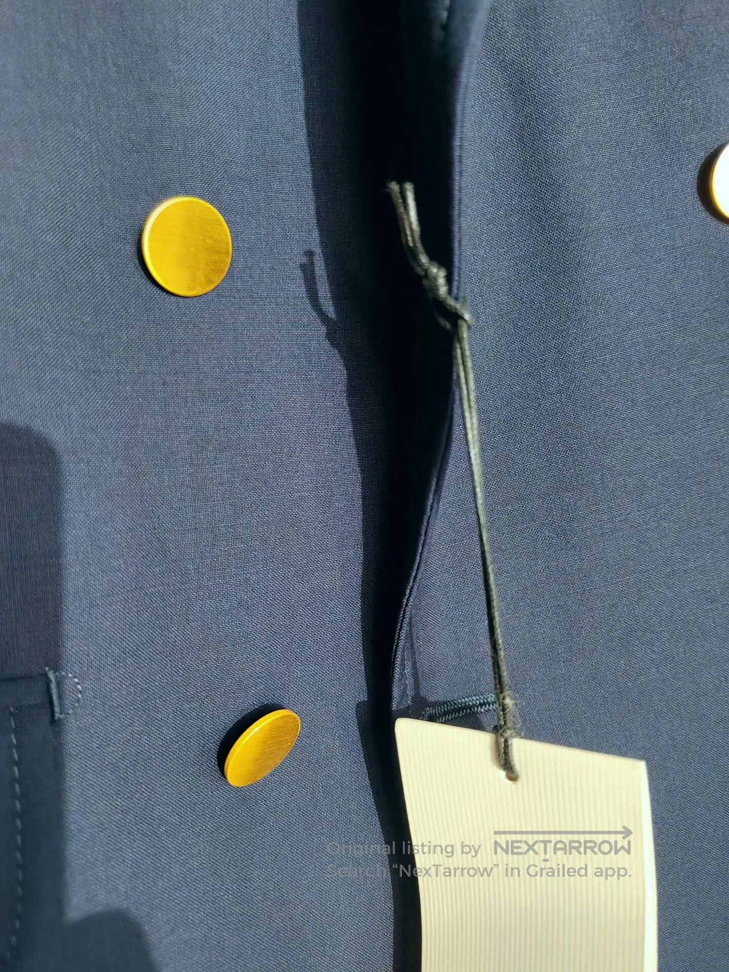 Gucci Gucci Double Breasted Blazer Navy Blue. Size US S / EU 44-46 / 1 - 2 Thumbnail