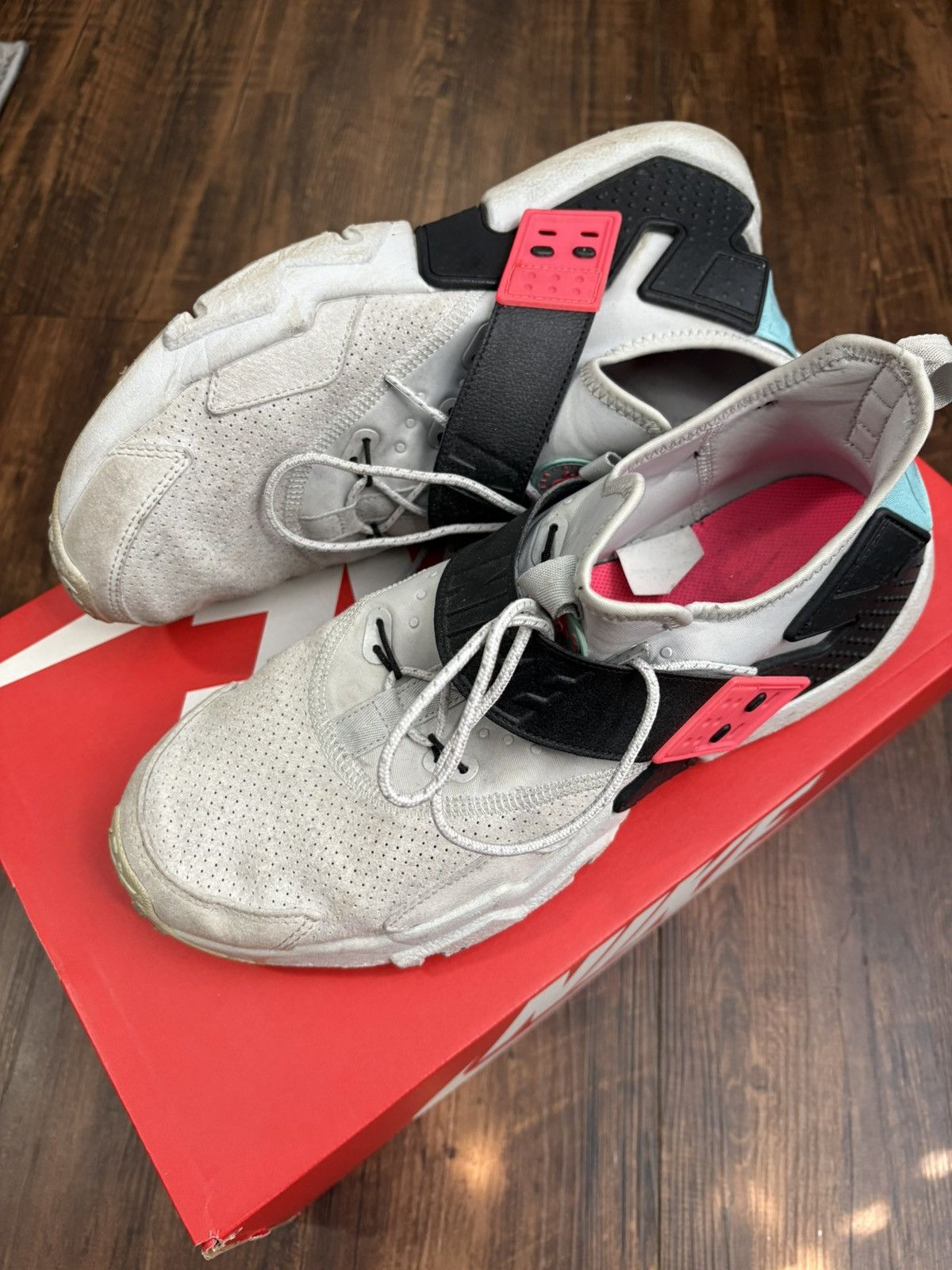 Nike NIKE AIR HUARACHE DRIFT PRM Size US 11.5 / EU 44-45 - 1 Thumbnail