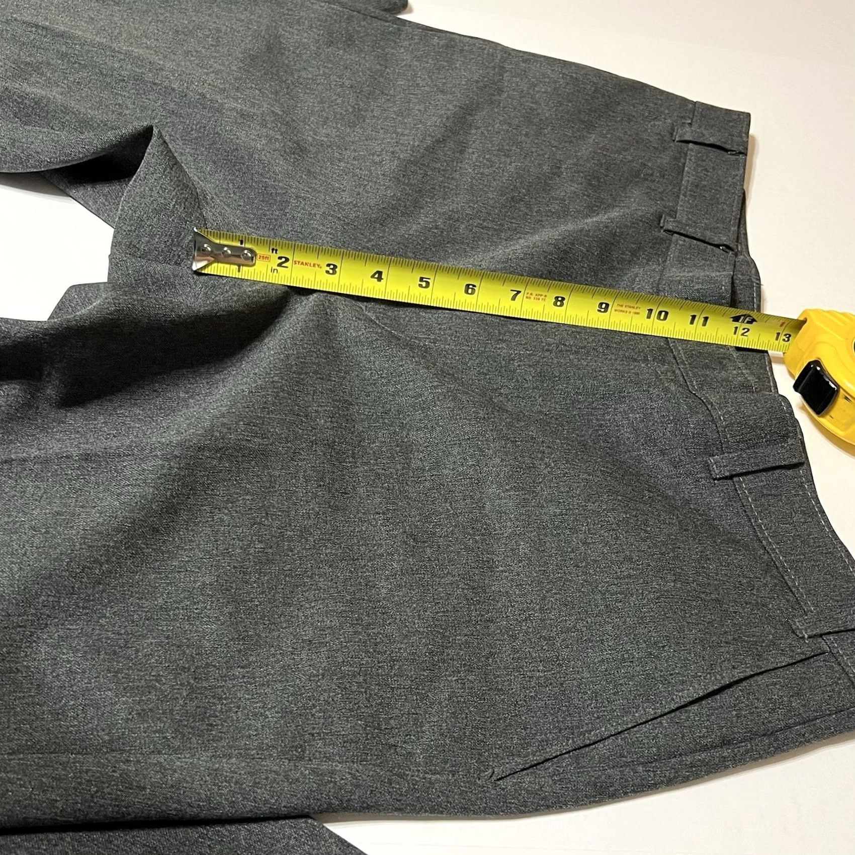 Levi's VTG Levi's Pants Mens 36x29 Gray Dress Trousers Slacks 90s Retro USA Straight Front Linen? Size US 36 / EU 52 - 4 Thumbnail